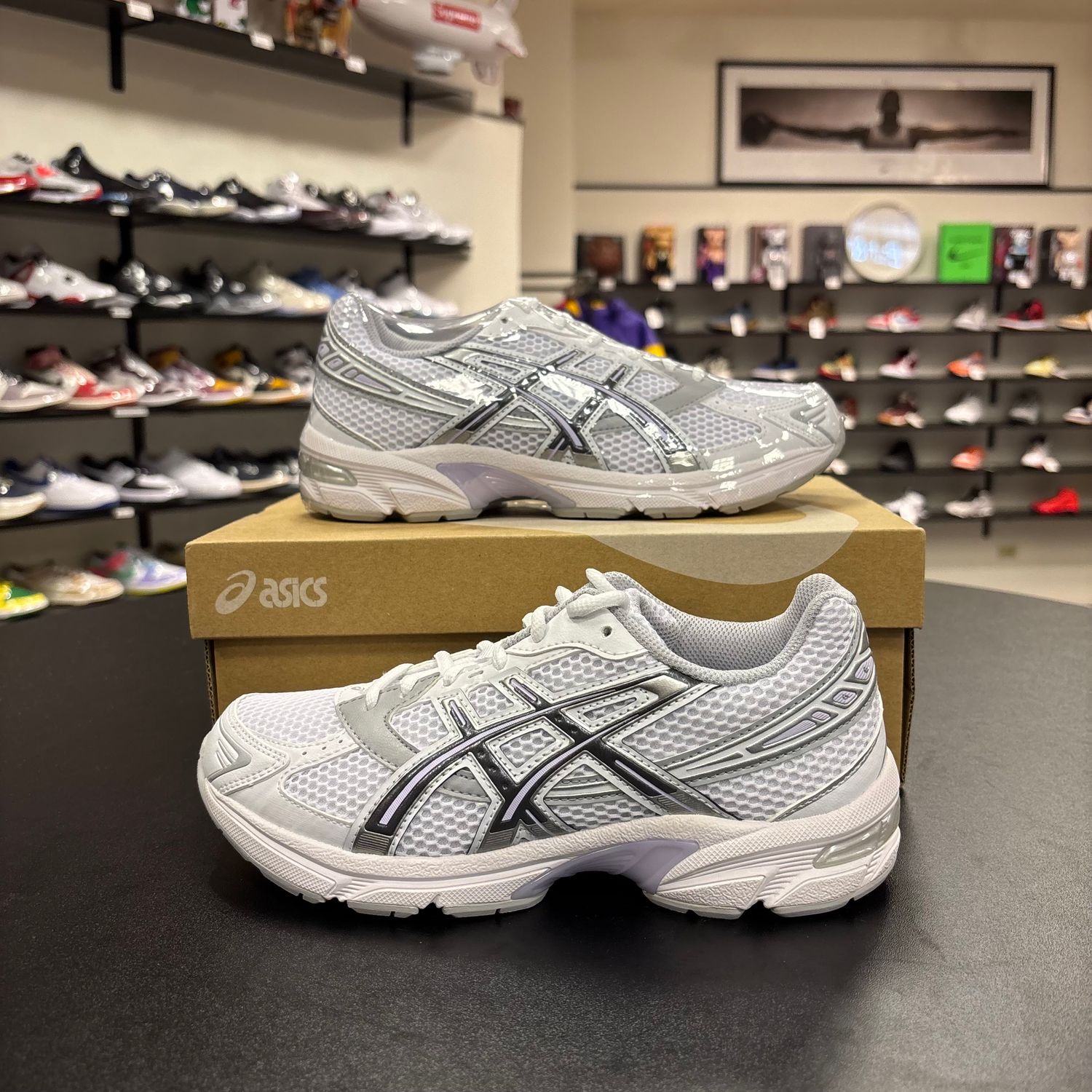NEW ASICS GEL- 1130 WHITE/CARRIER GREY