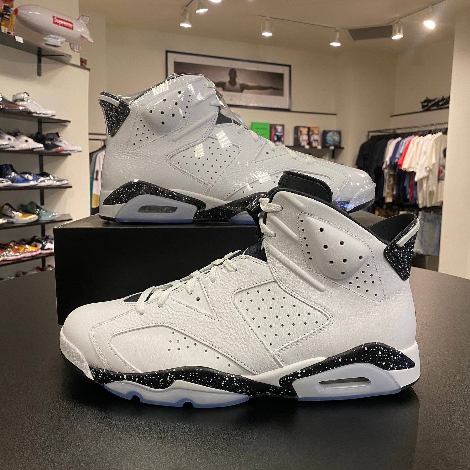 NEW AIR JORDAN 6 REVERSE OREO
