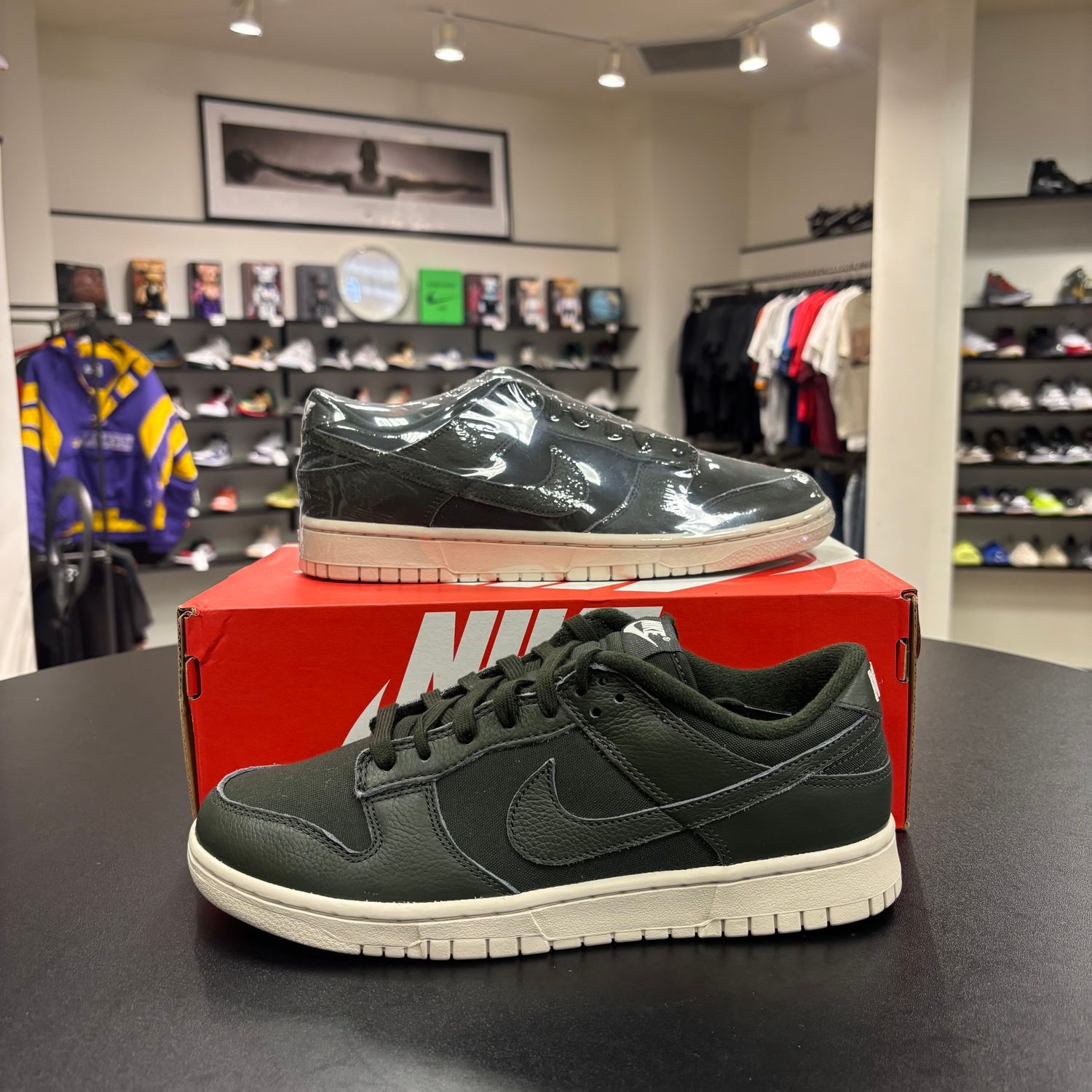 NEW NIKE DUNK LOW PRM SEQUOIA