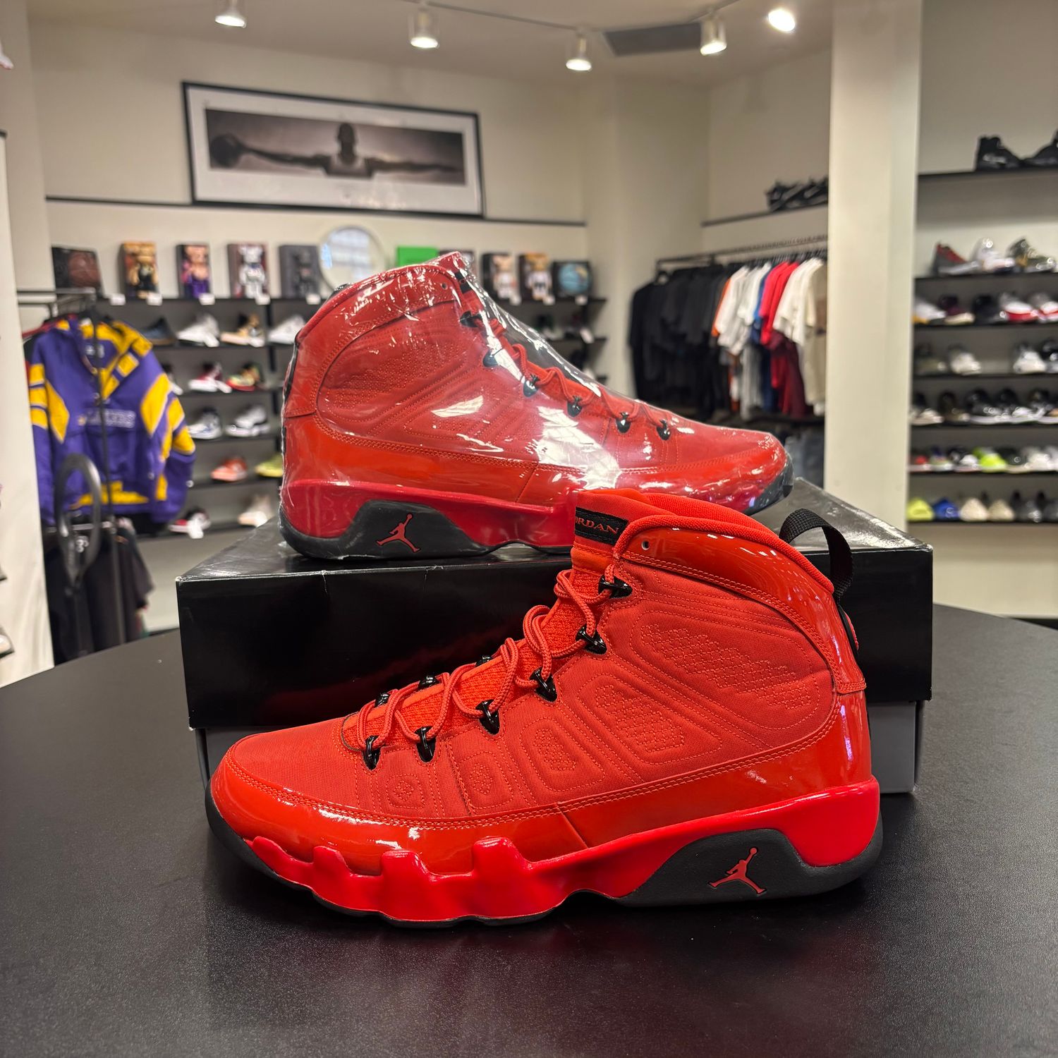 NEW AIR JORDAN 9 CHILE RED