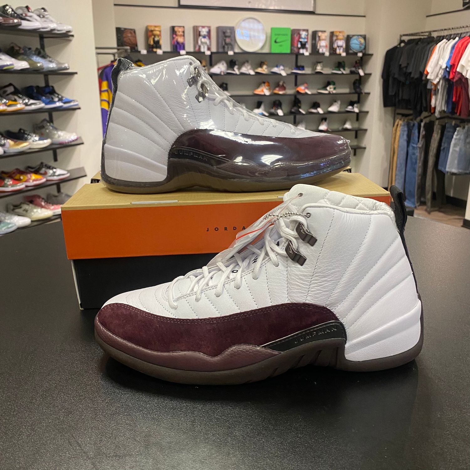 NEW AIR JORDAN 12 A MA MANIERE WHITE (W)