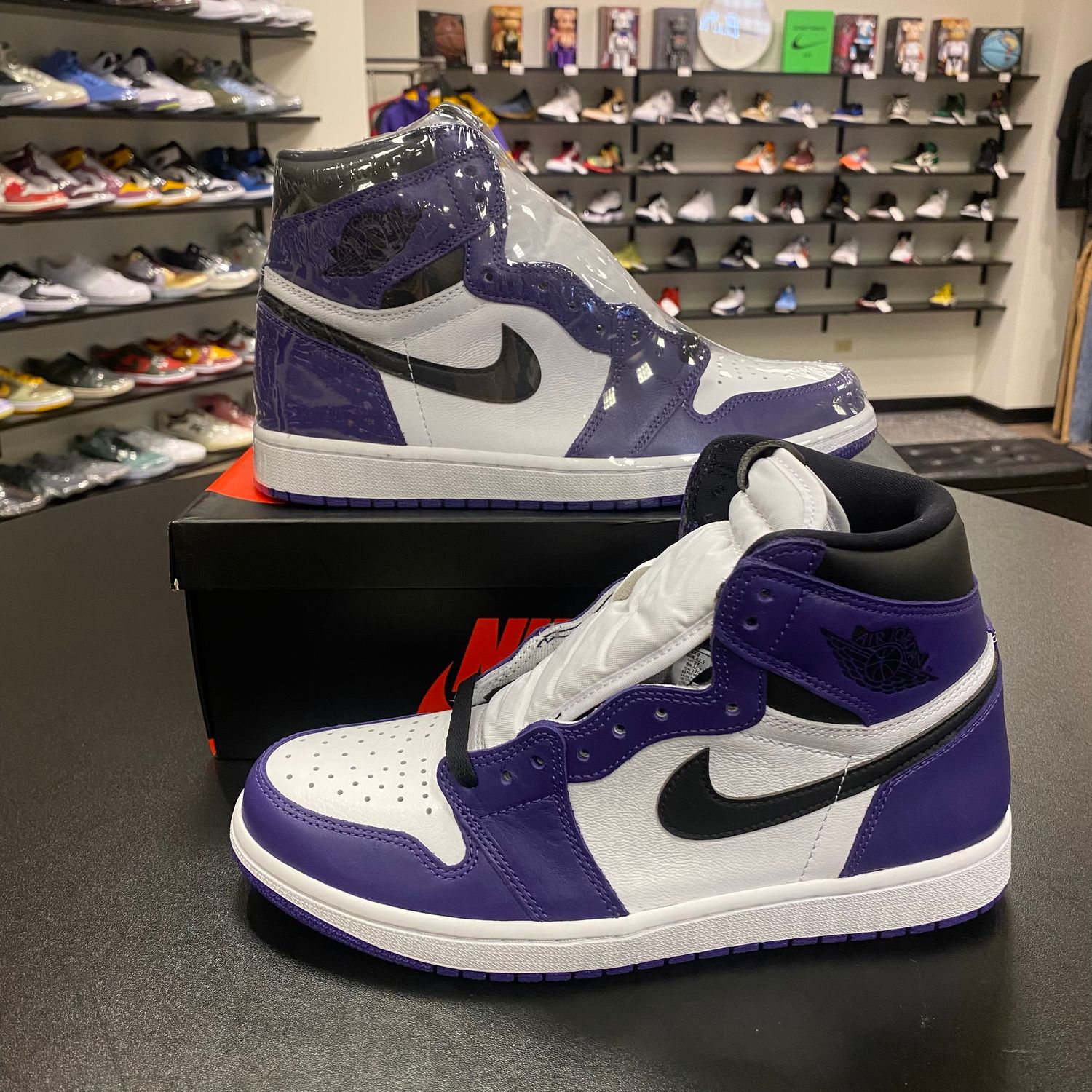 NEW AIR JORDAN 1 COURT PURPLE 2.0