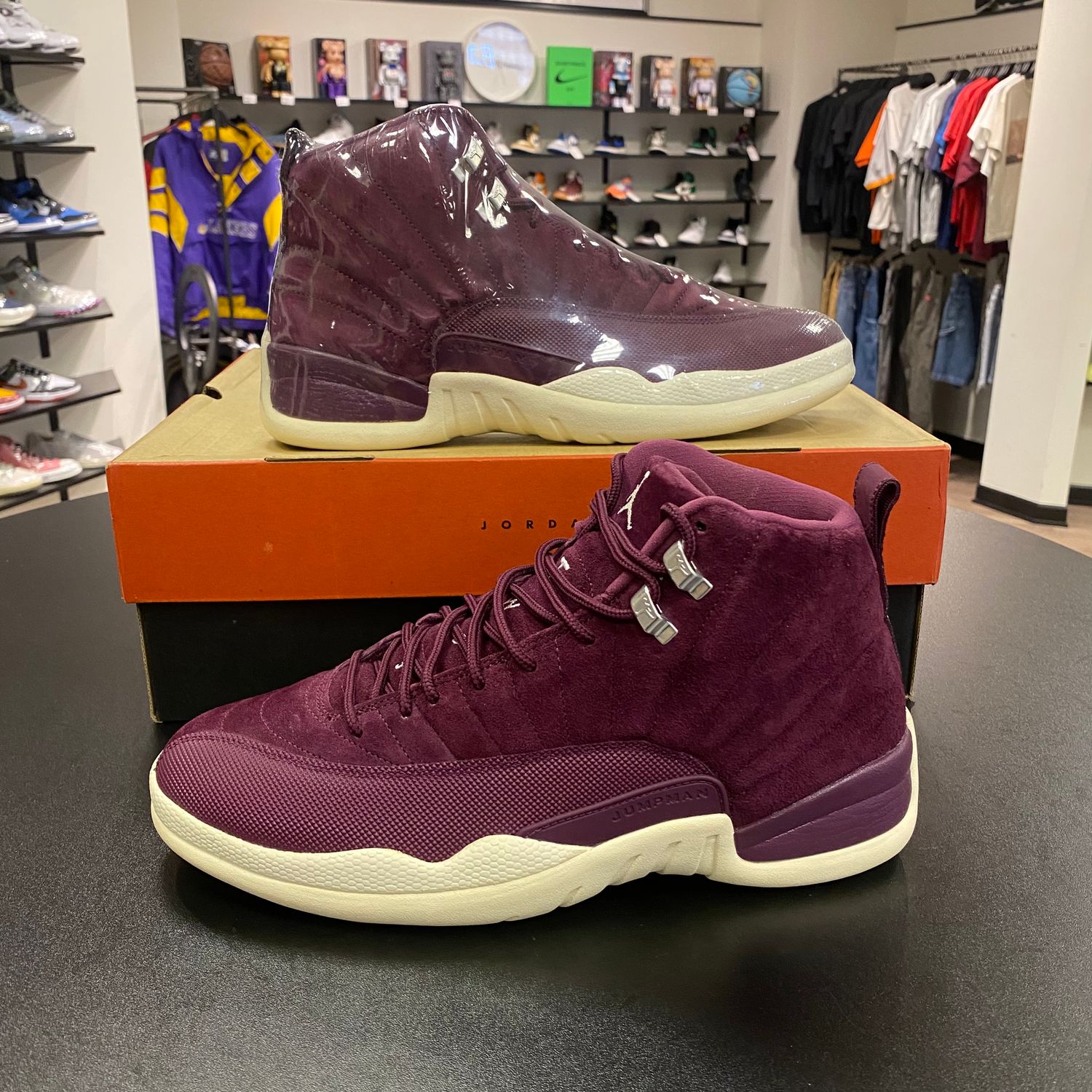 NEW AIR JORDAN 12 BORDEAUX