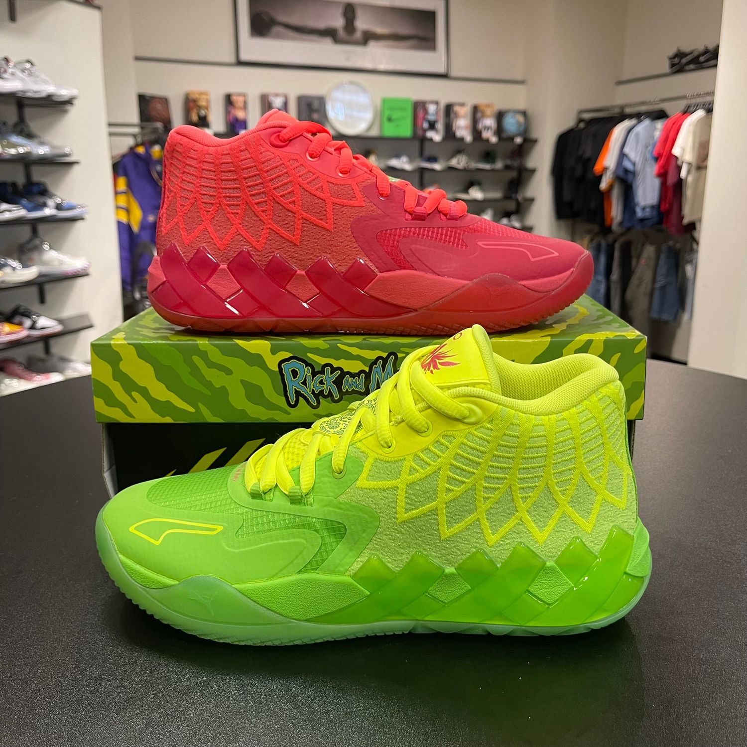NEW PUMA MB.01 LAMELO BALL RICK AND MORTY