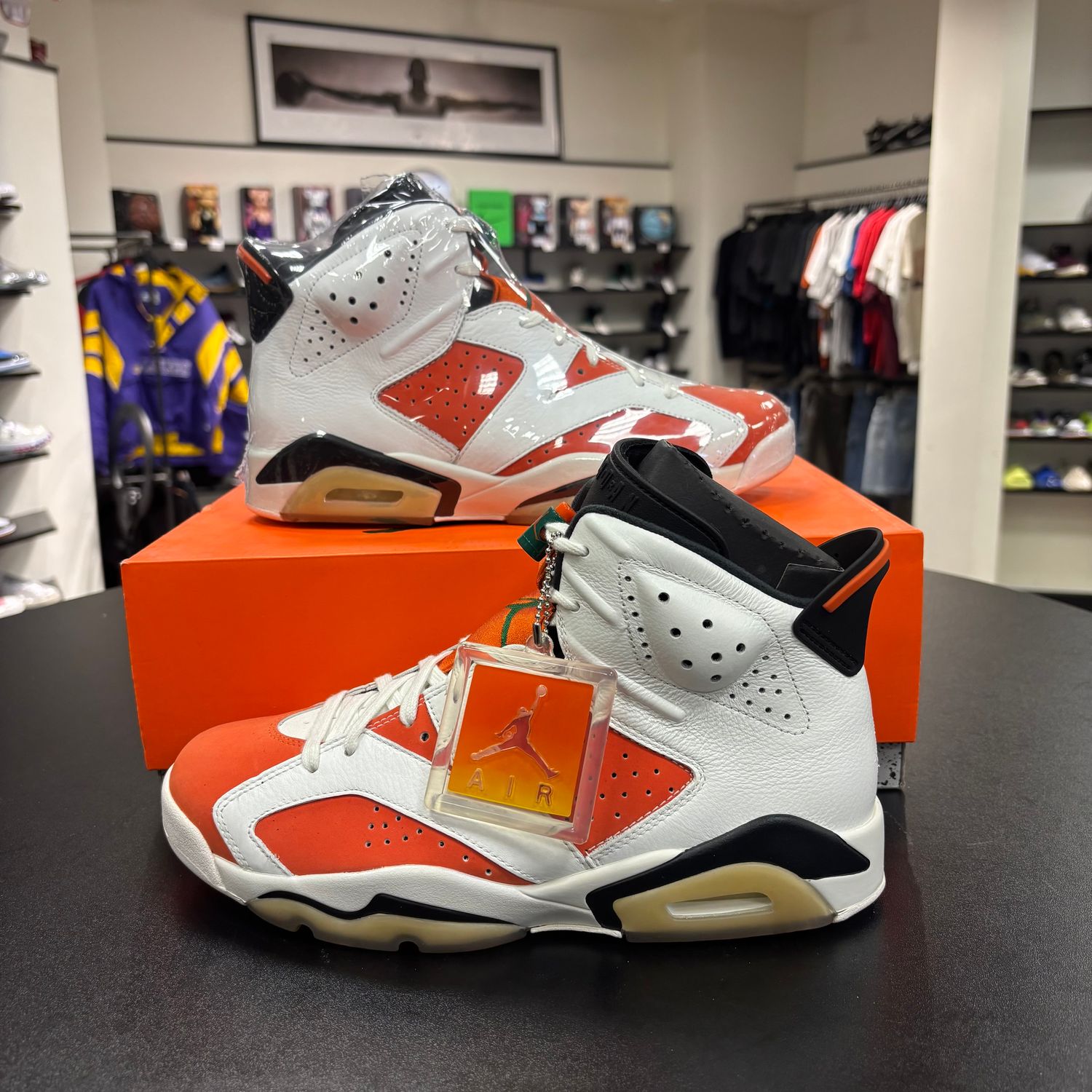 NEW AIR JORDAN 6 GATORADE LIKE MIKE WHITE
