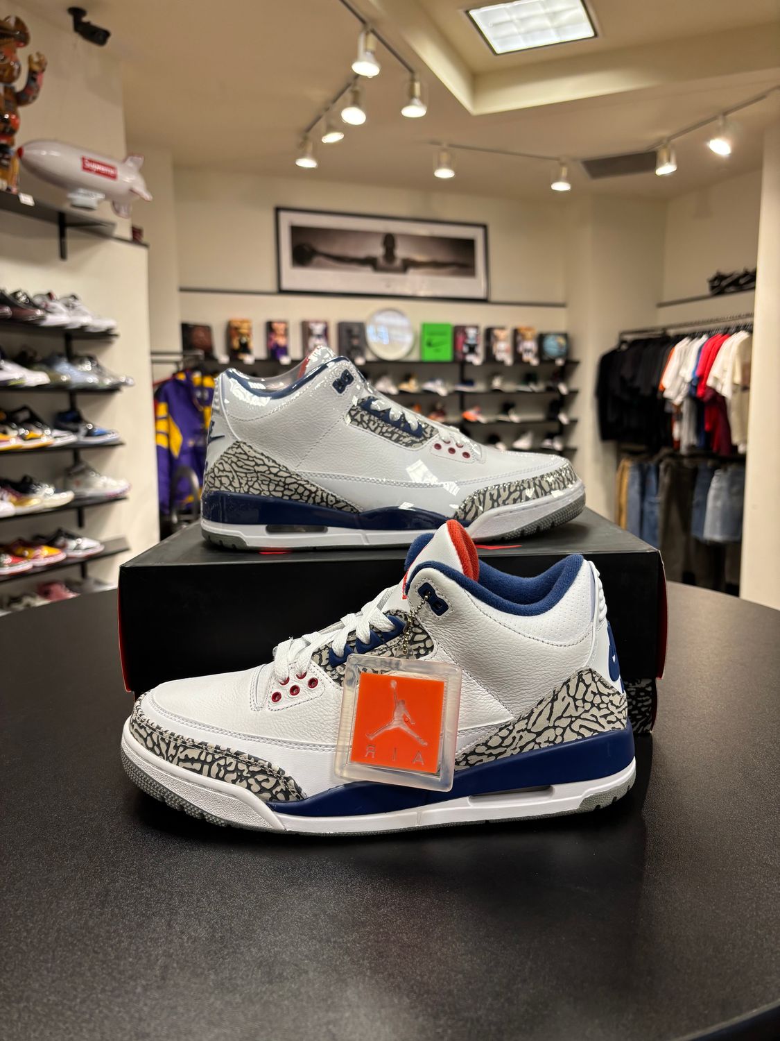 NEW AIR JORDAN 3 TRUE BLUE 2016