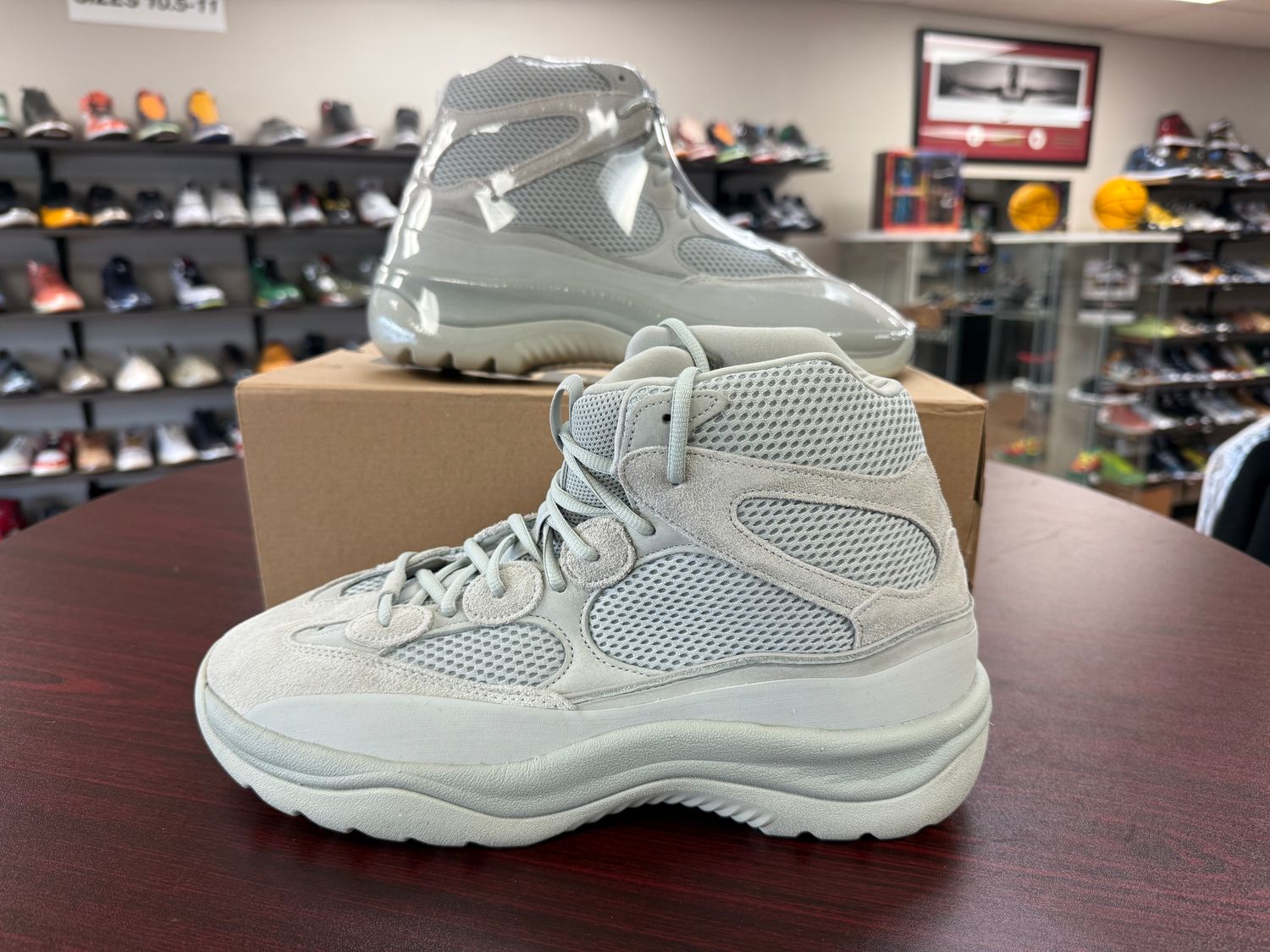 NEW ADIDAS YEEZY DESERT BOOT SALT