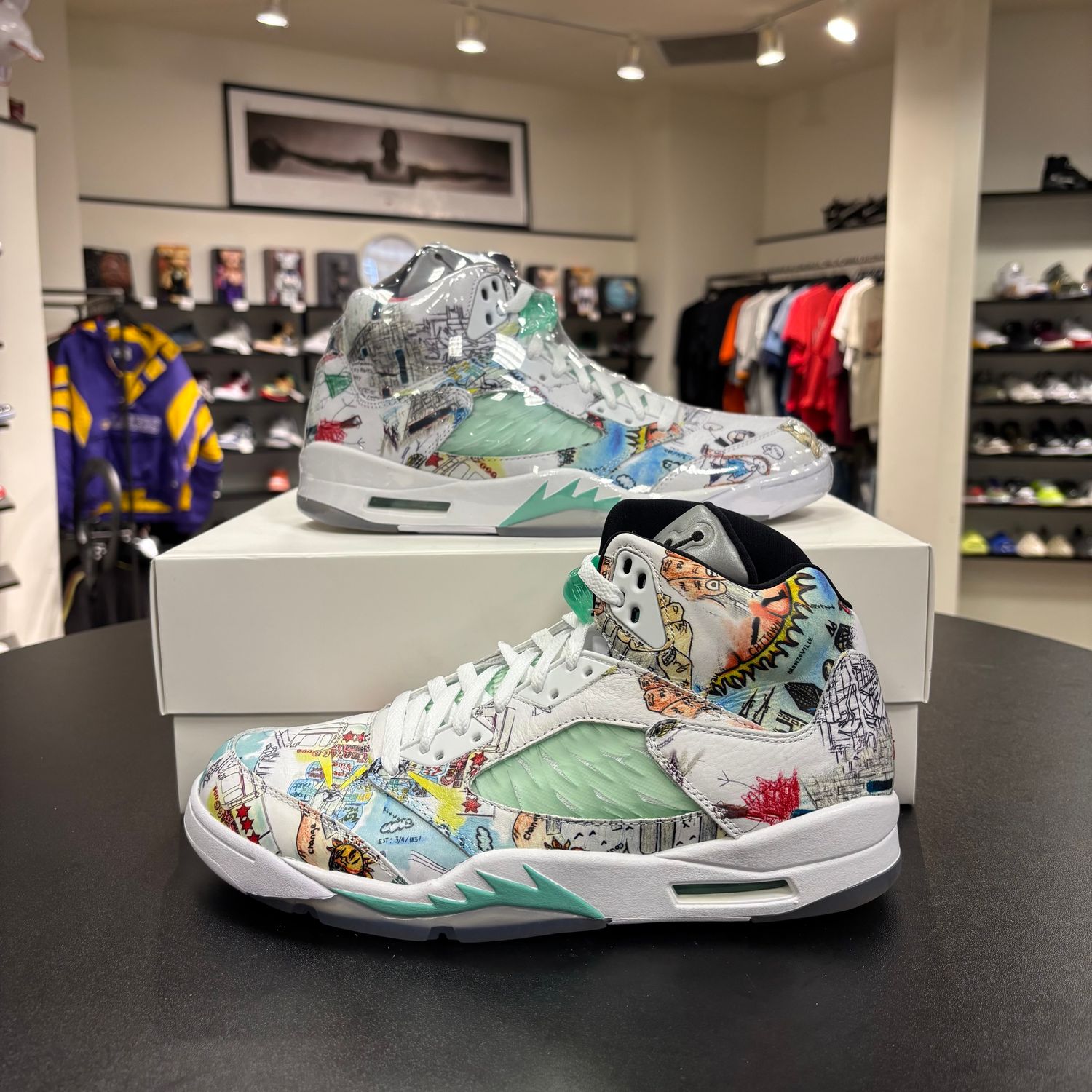 NEW AIR JORDAN 5 WINGS