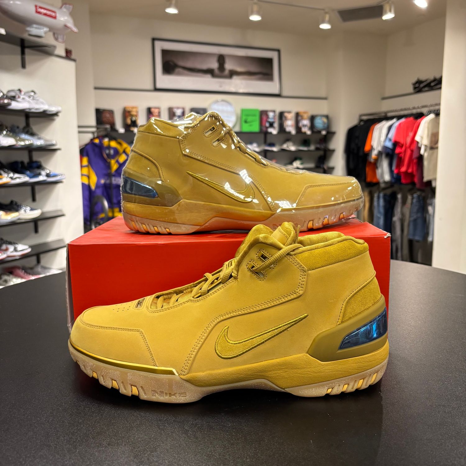 NEW NIKE AIR ZOOM GENERATION WHEAT RETRO