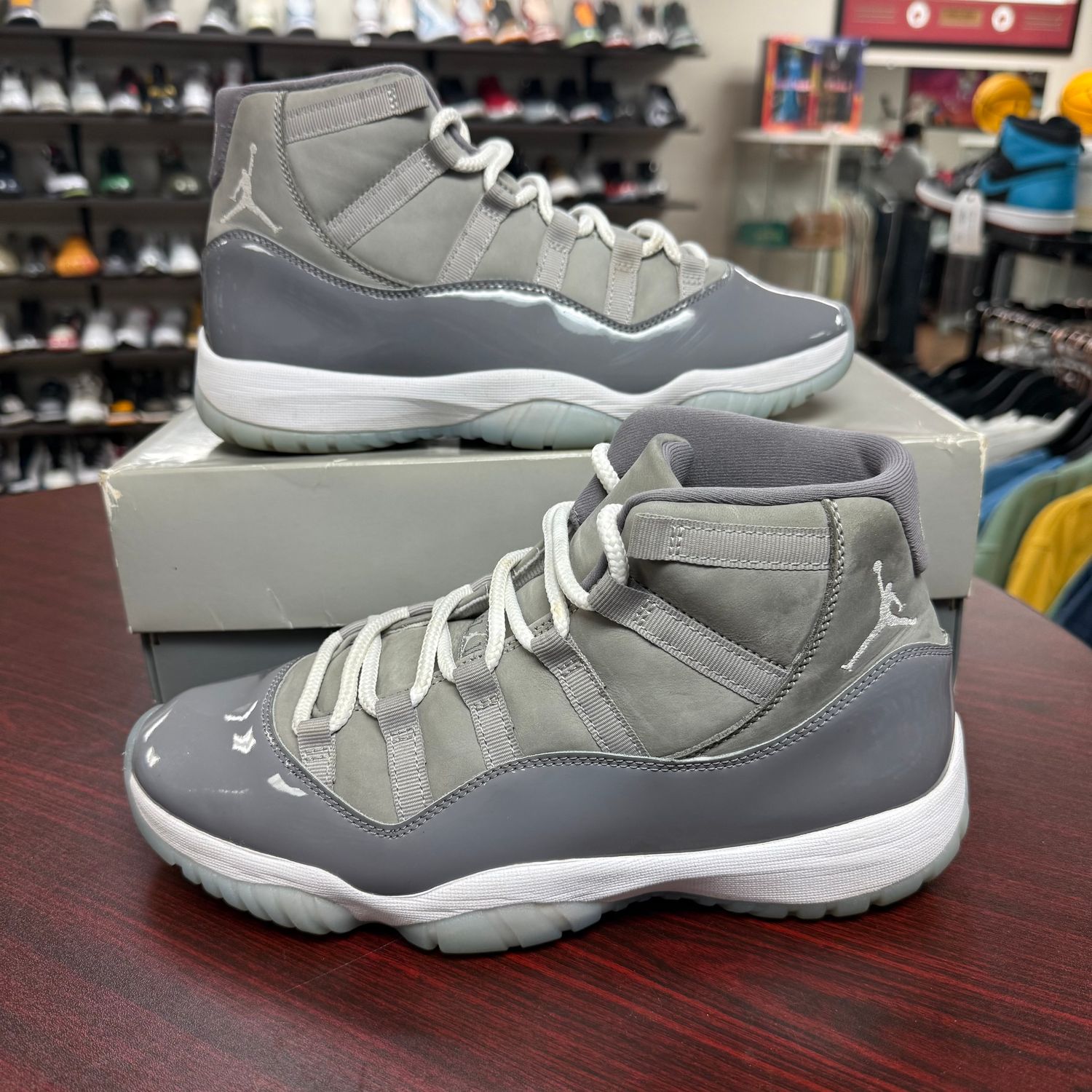PO2 AIR JORDAN 11 COOL GREY SIZE 10