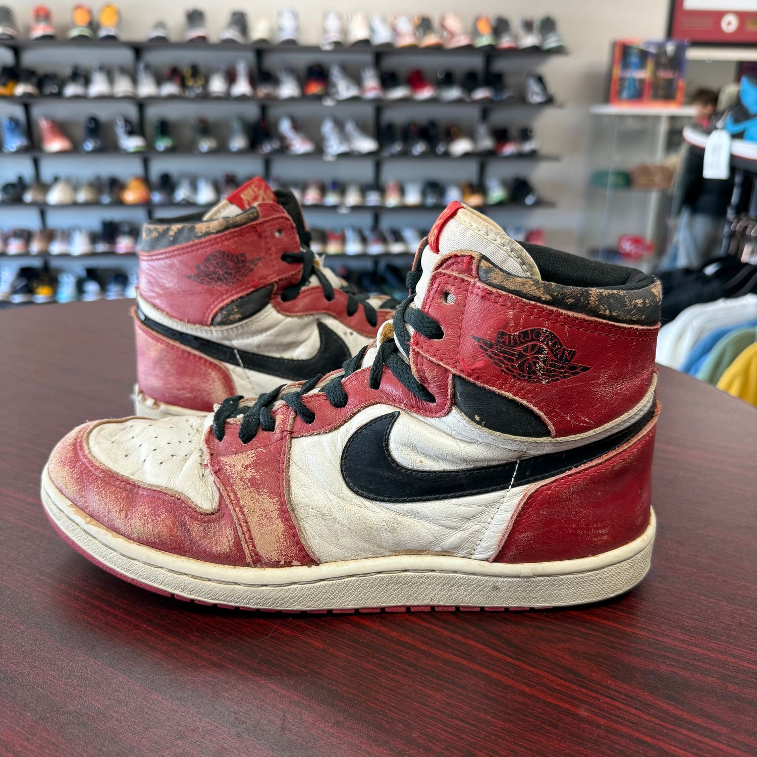 1985 AIR JORDAN 1 CHICAGO (FOR DISPLAY) SIZE 10