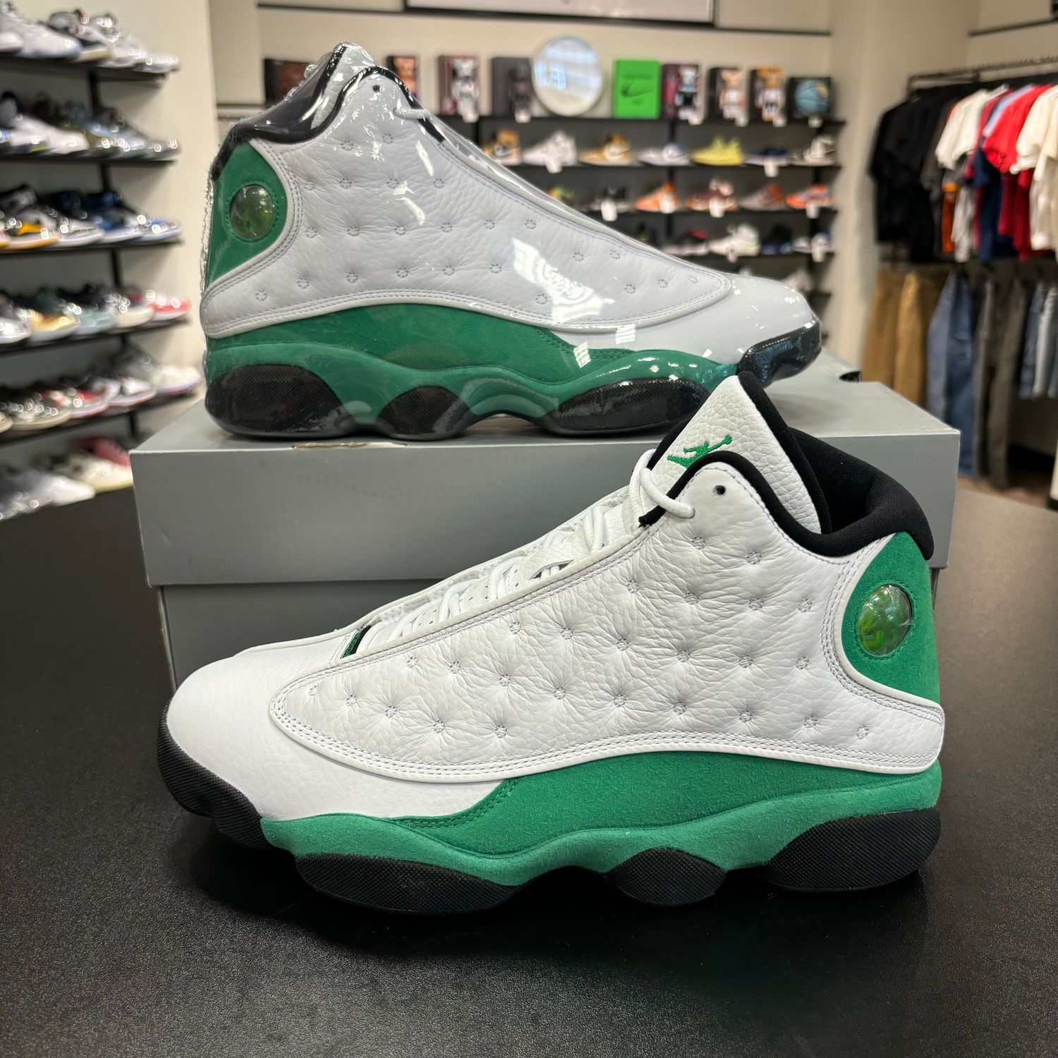 NEW AIR JORDAN 13 LUCKY GREEN