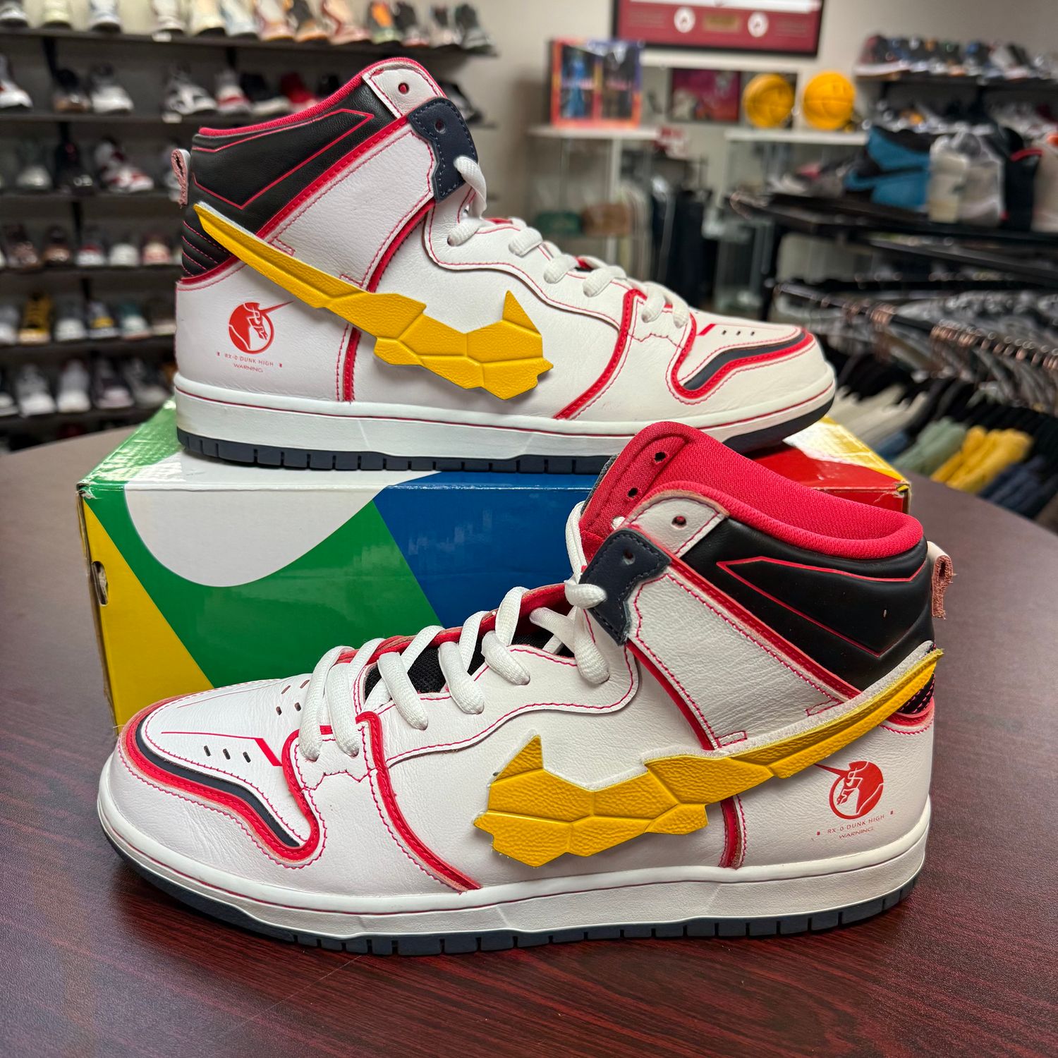PO NIKE SB DUNK HIGH RX-0 UNICORN GUNDMAN SIZE 12
