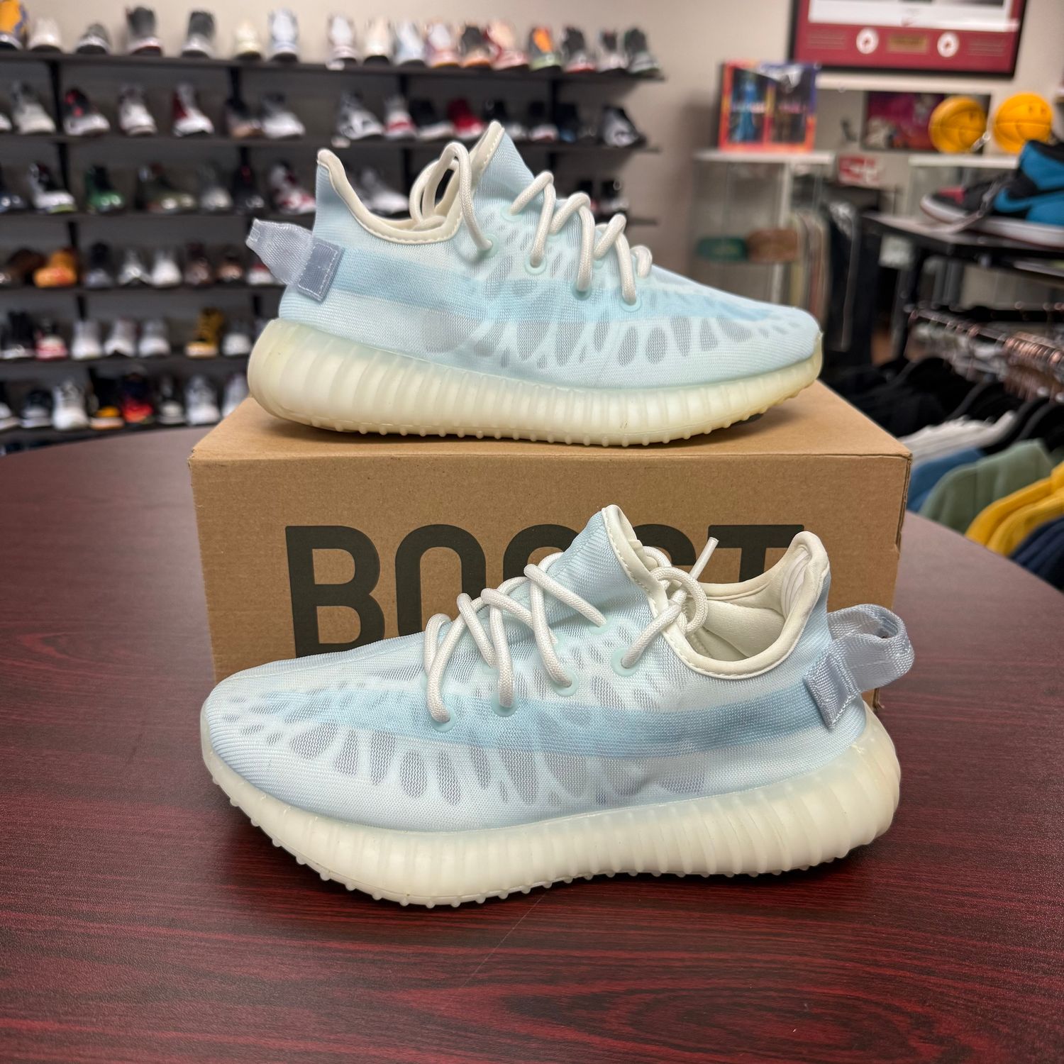 PO ADIDAS YEEZY 350 V2 MONO ICE SIZE 5