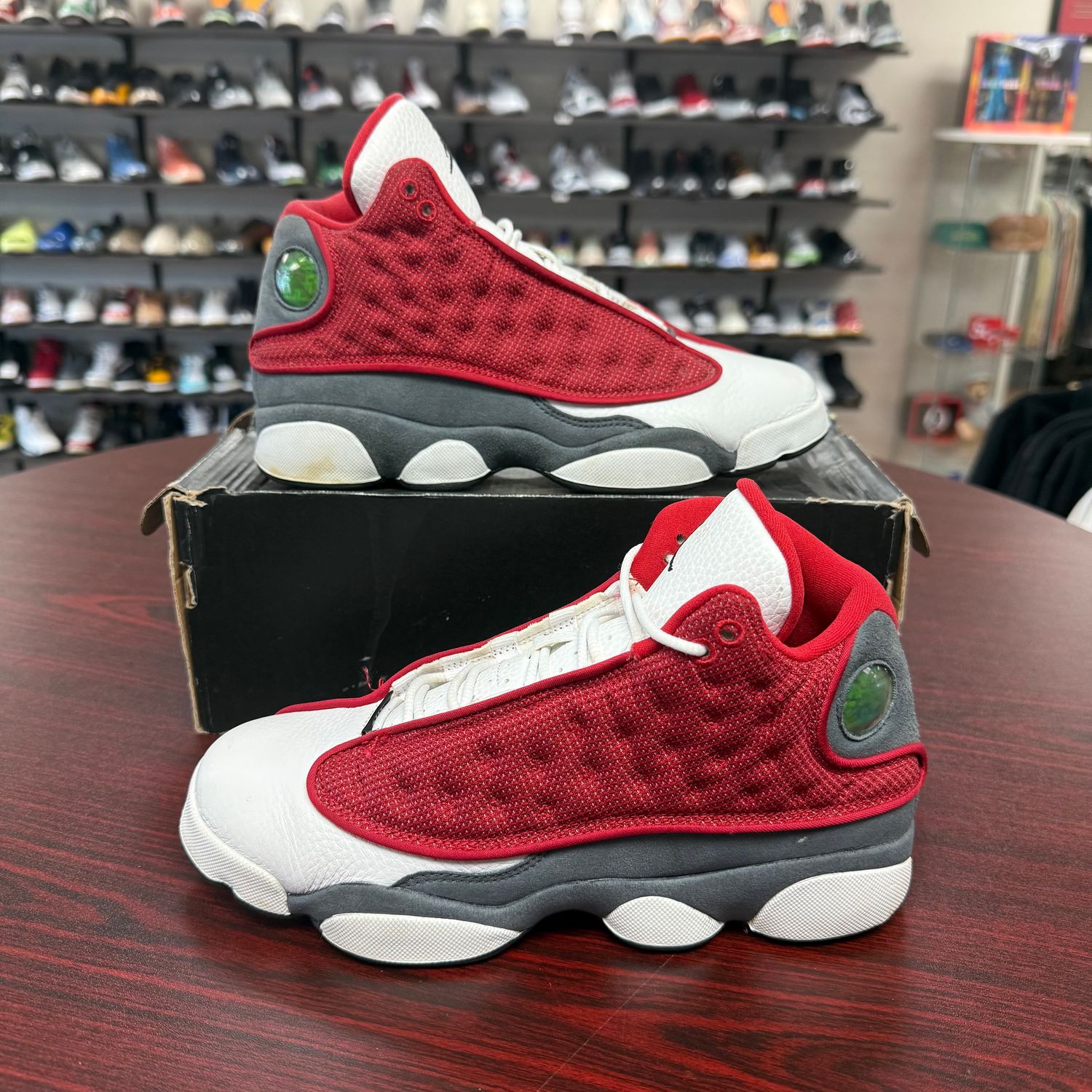 PO AIR JORDAN 13 RETRO GYM RED FLINT GREY (GS) 