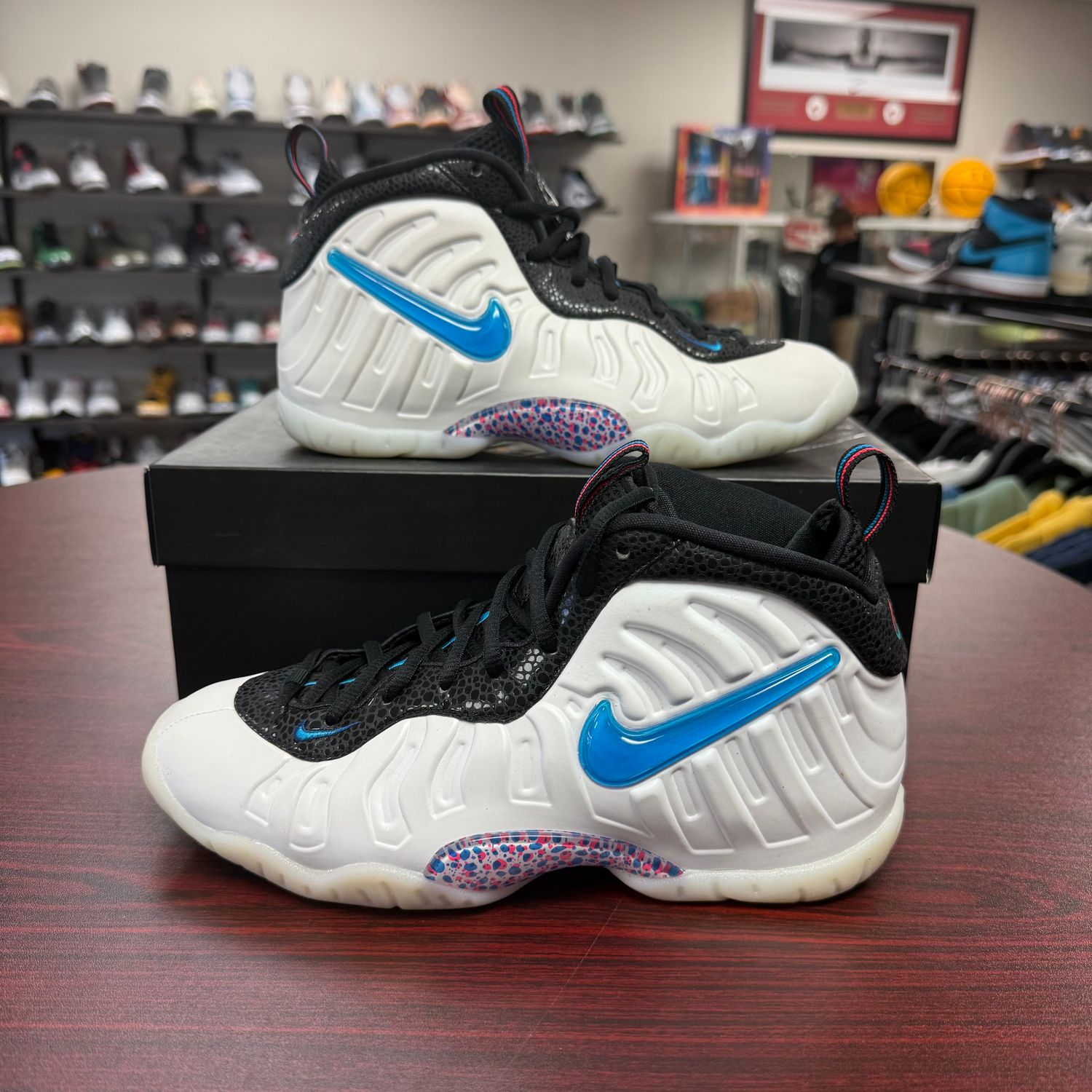 PO NIKE AIR LITTLE POSITE PRO GS 3D SIZE 7/8.5W