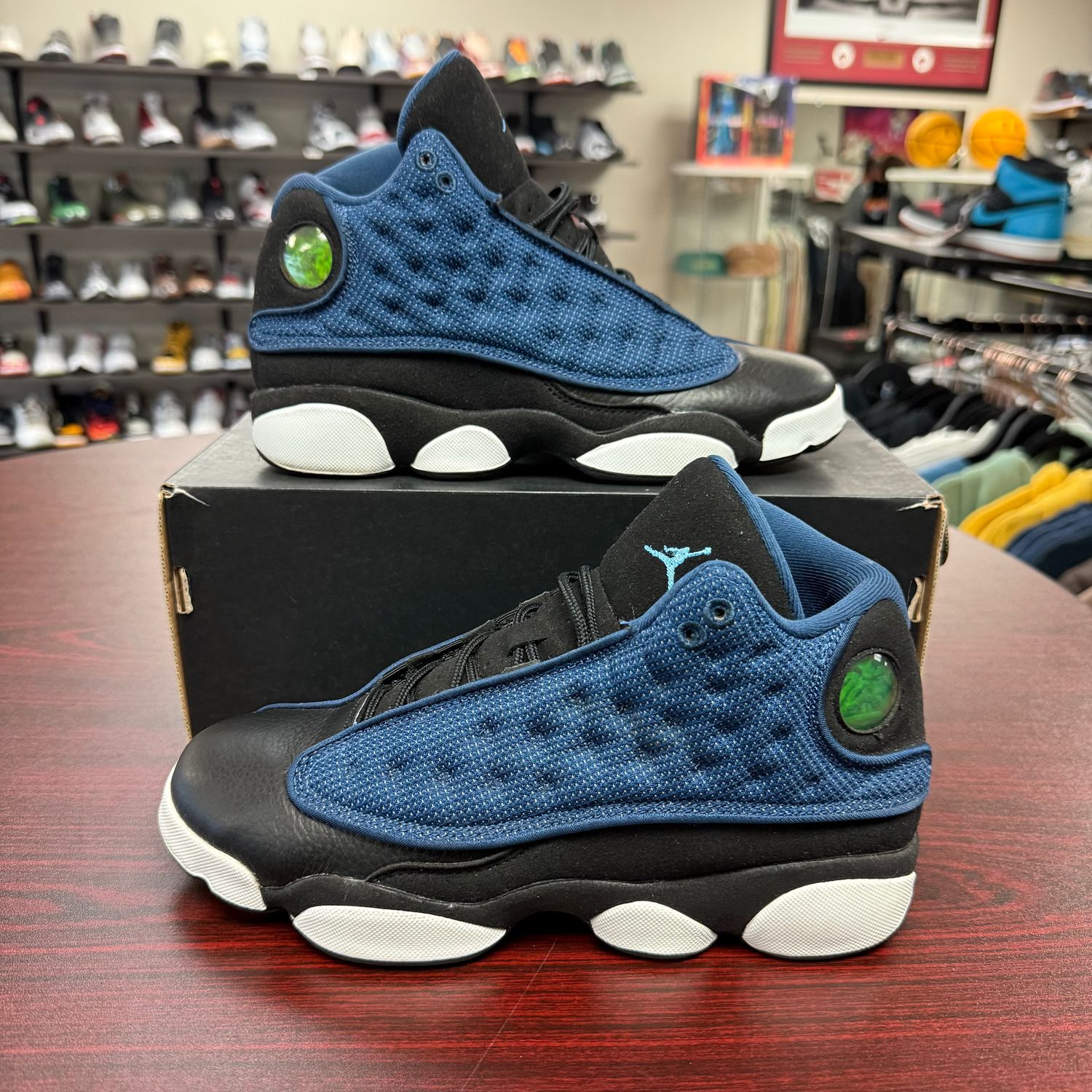 PO AIR JORDAN 13 BRAVE BLUE SIZE 7Y