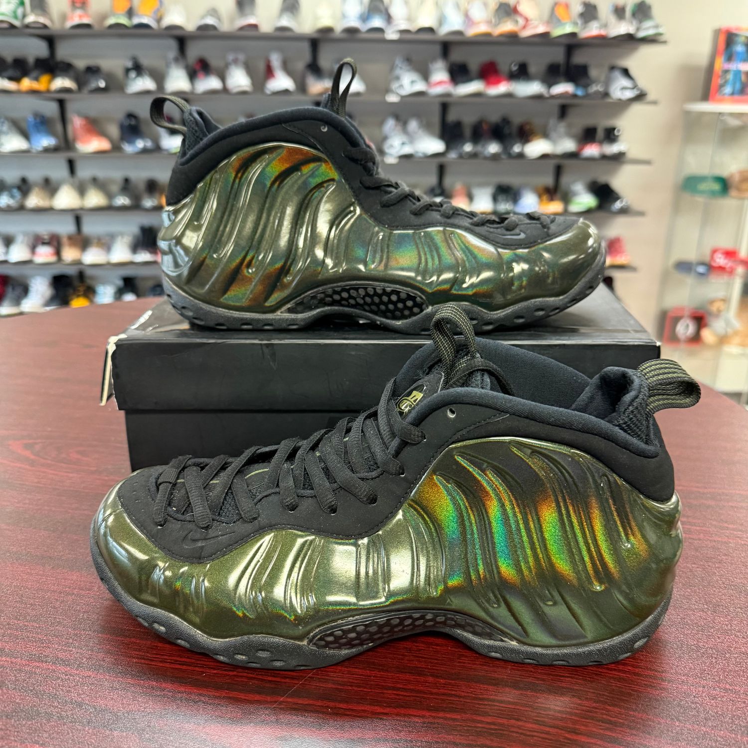 PO NIKE AIR FOAMPOSITE ONE LEGION GREEN SIZE 8.5