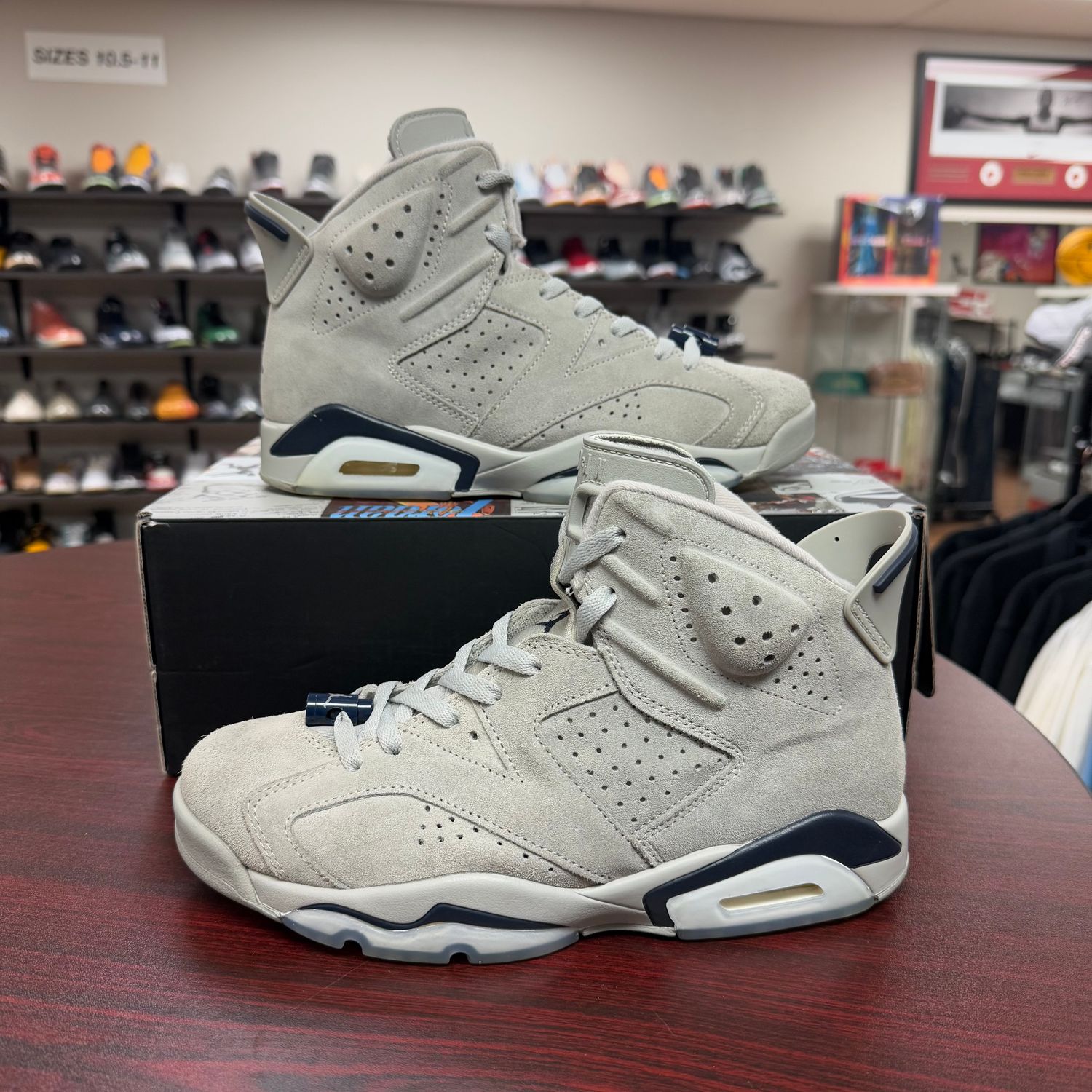 PO2 AIR JORDAN 6 GEORGETOWN SIZE 8.5