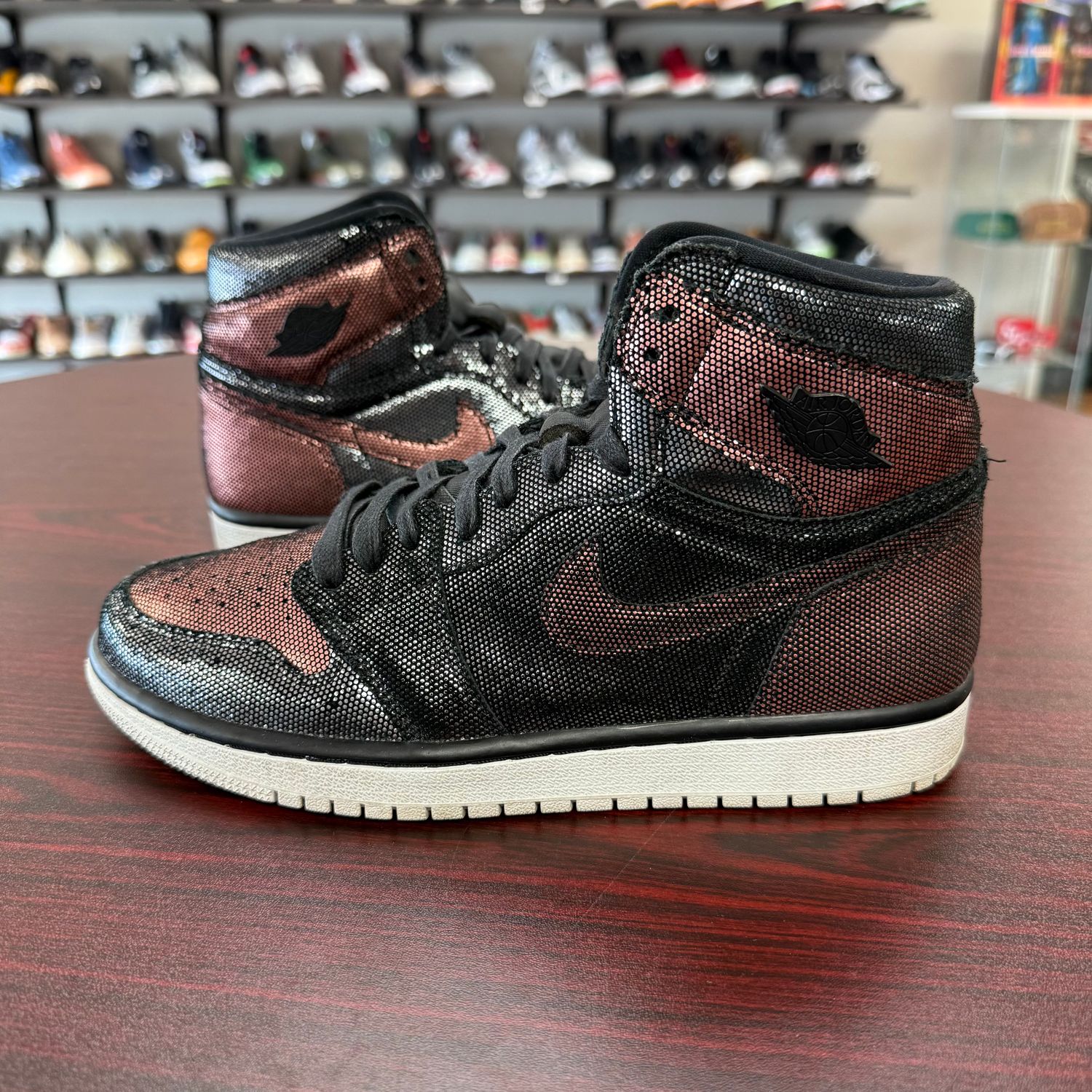 PONB AIR JORDAN 1 FEARLESS METALLIC ROSE GOLD (WOMEN&#39;S) SIZE 9W