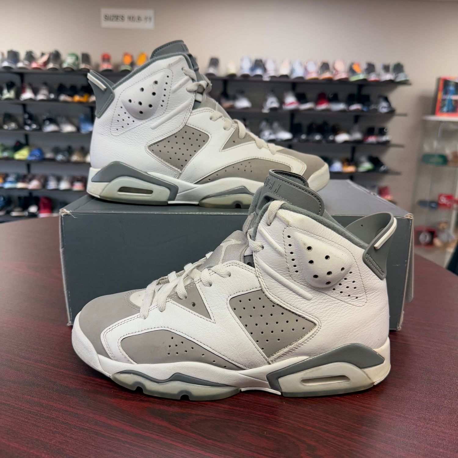 PO AIR JORDAN 6 COOL GREY SIZE 8.5