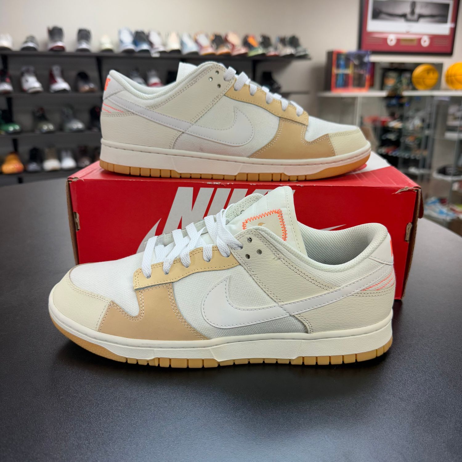PO NIKE DUNK LOW SE PATCHWORK IF LOST RETURN IT SIZE 10