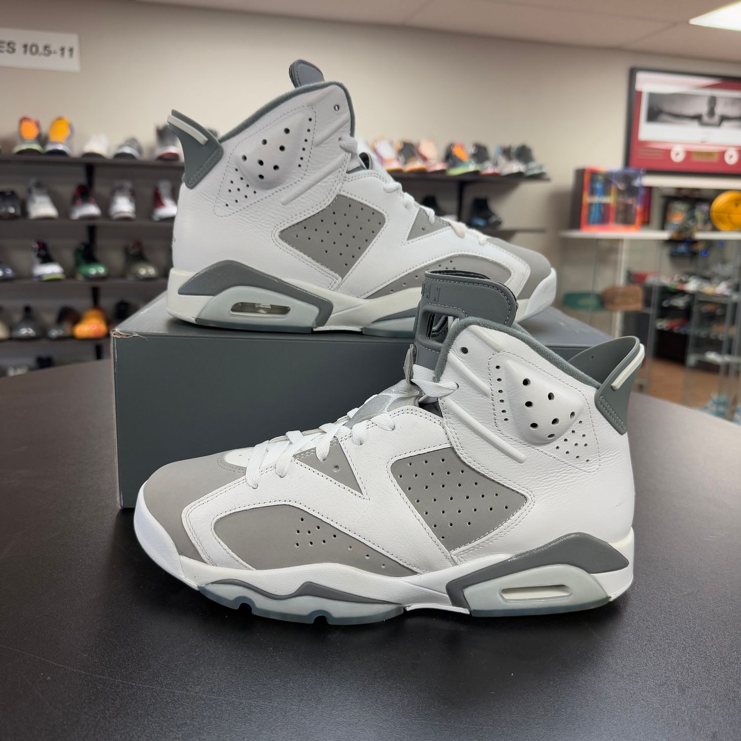 PO AIR JORDAN 6 COOL GREY SIZE 10