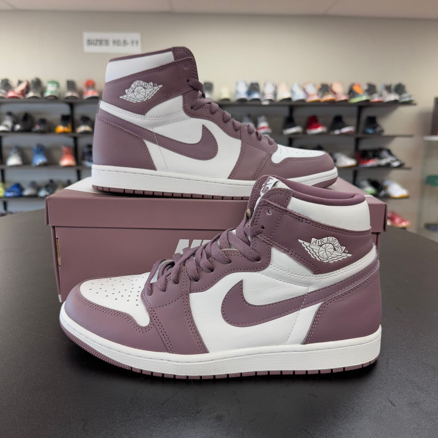 PO AIR JORDAN 1 MAUVE SIZE 11