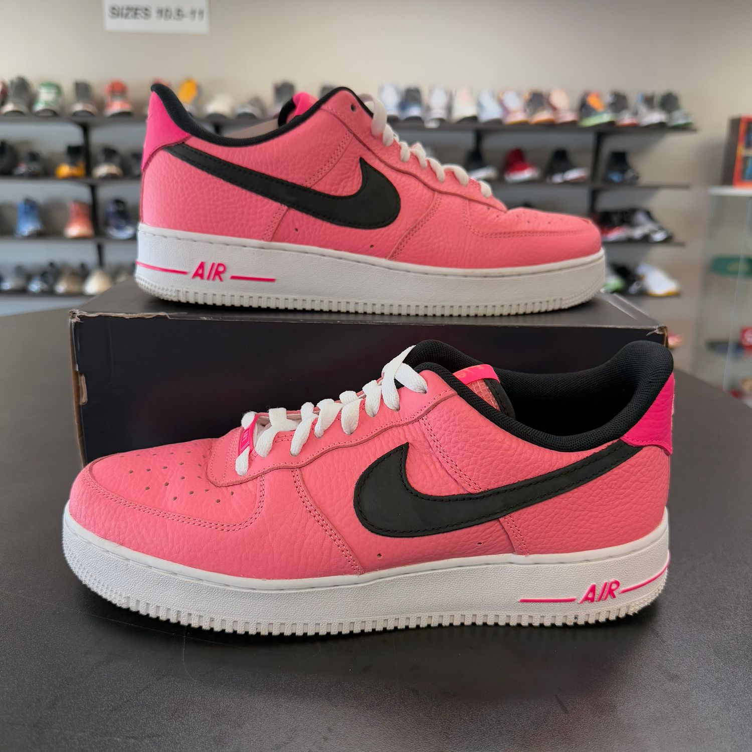 PO NIKE AIR FORCE 1 LOW &#39;07 PINK GAZE SIZE 11