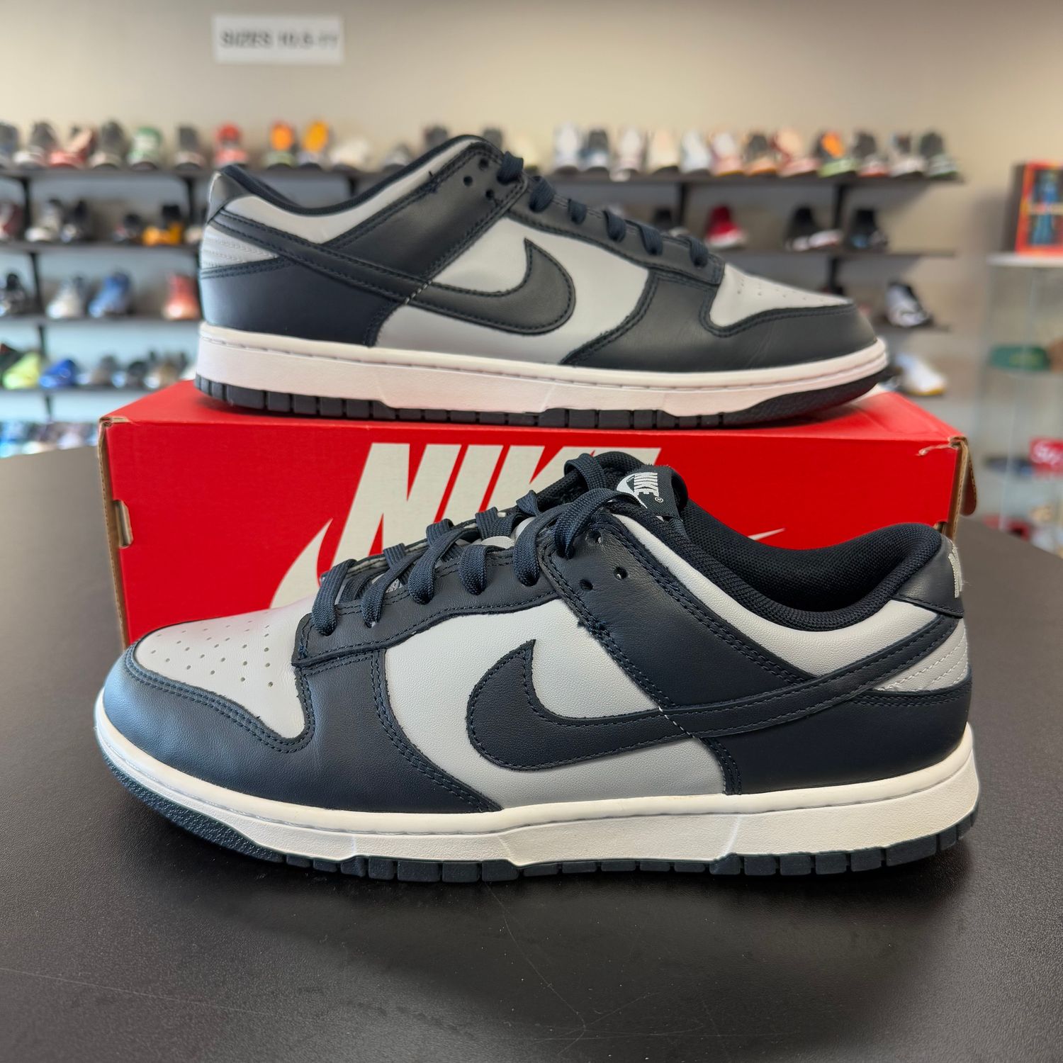 PO2 NIKE DUNK LOW GEORGETOWN SIZE 11