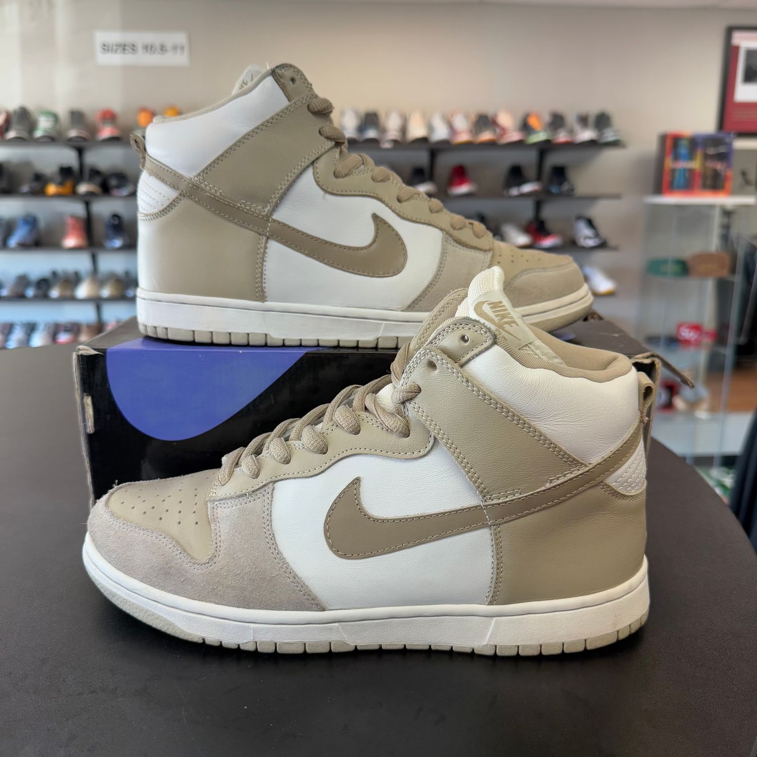 PO NIKE DUNK HIGH SB KHAKI SIZE 10.5