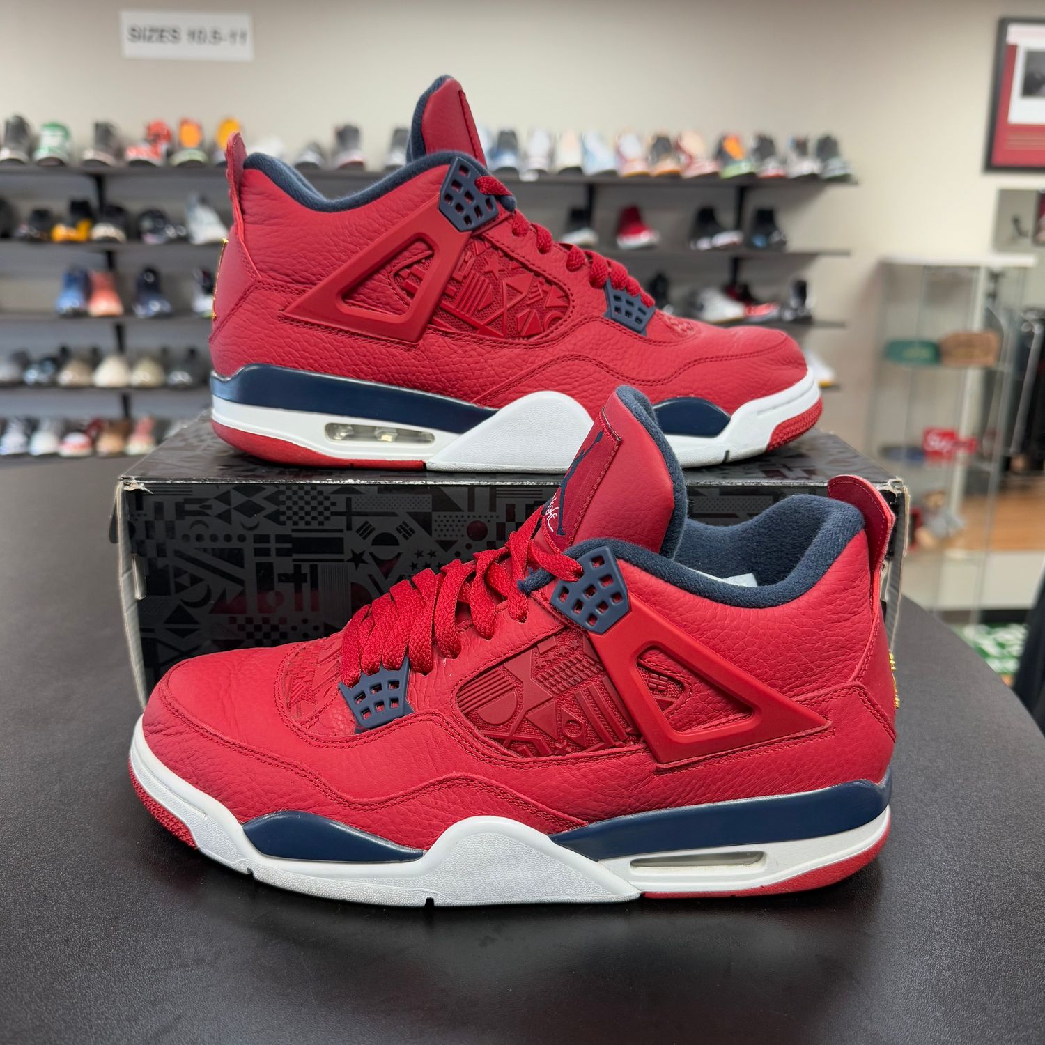 PO AIR JORDAN 4 FIBA SIZE 10.5