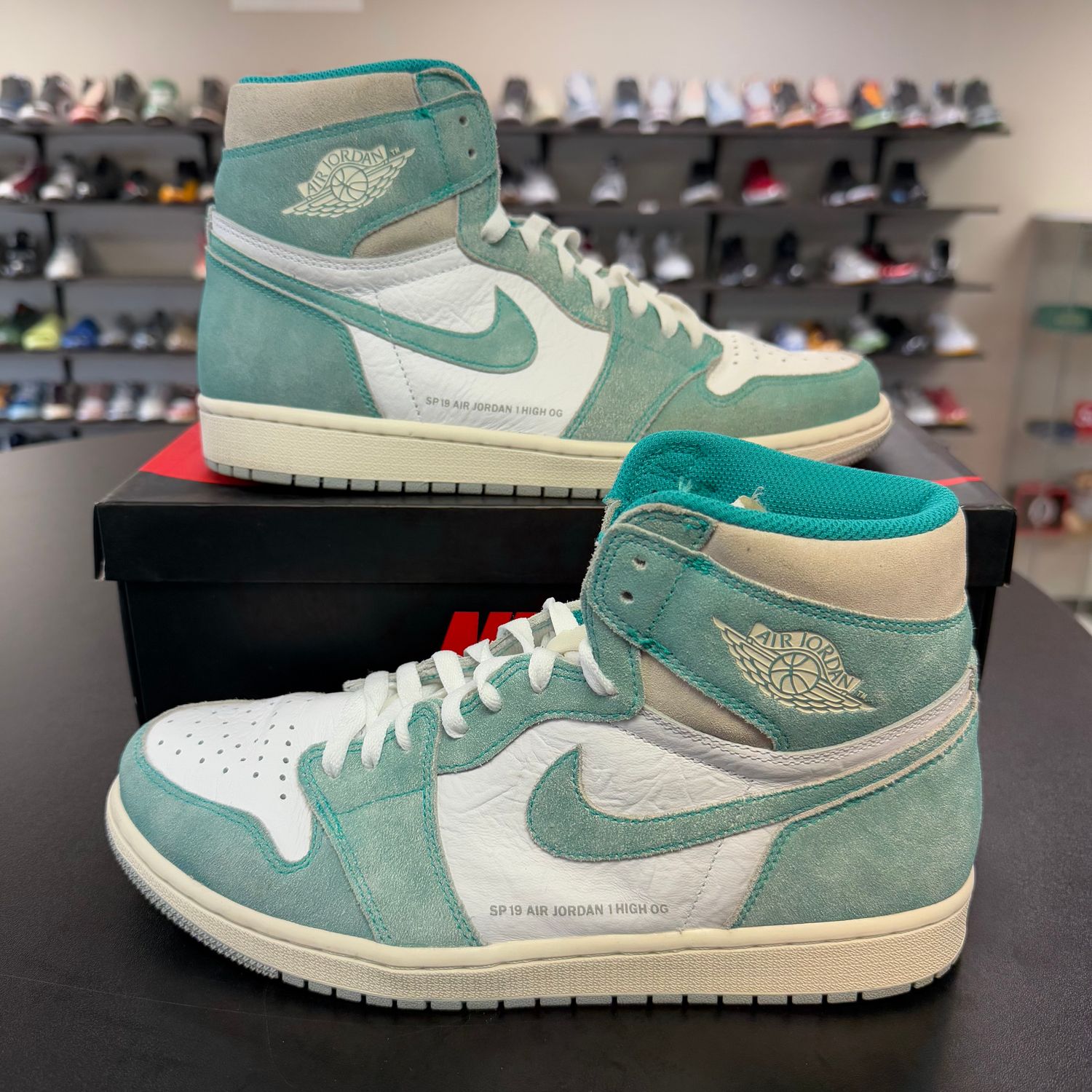 PO AIR JORDAN 1 TURBO GREEN SIZE 10.5
