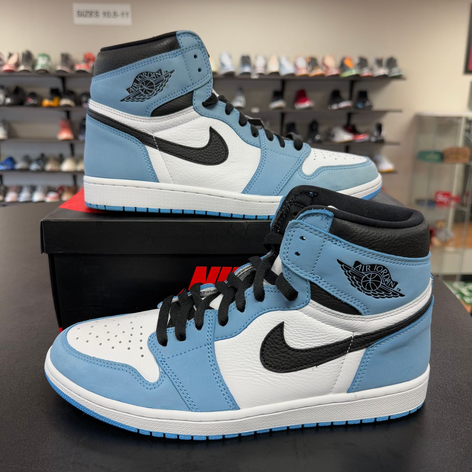 PO AIR JORDAN 1 UNIVERSITY BLUE SIZE 11