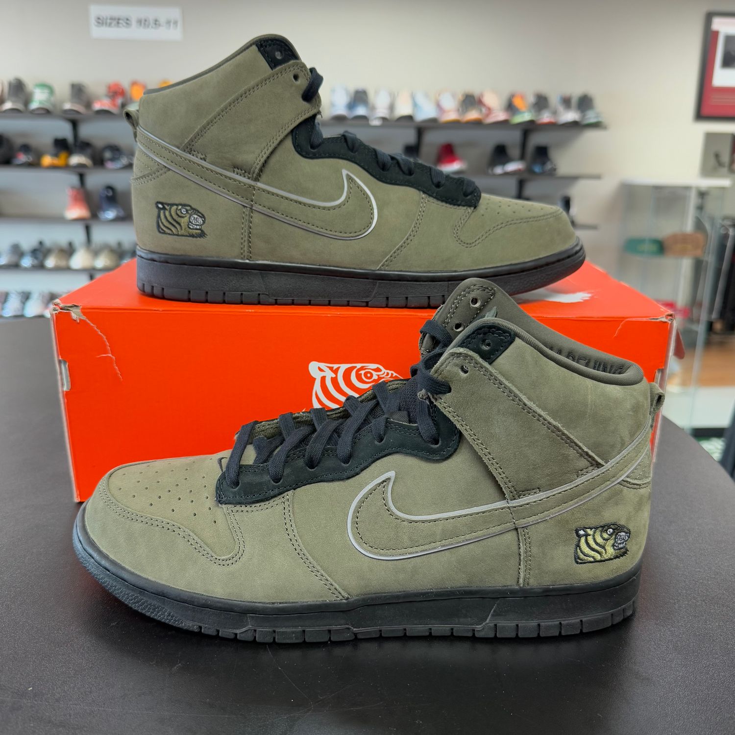 PO NIKE DUNK HIGH SOULGOODS OLIVE SIZE 11