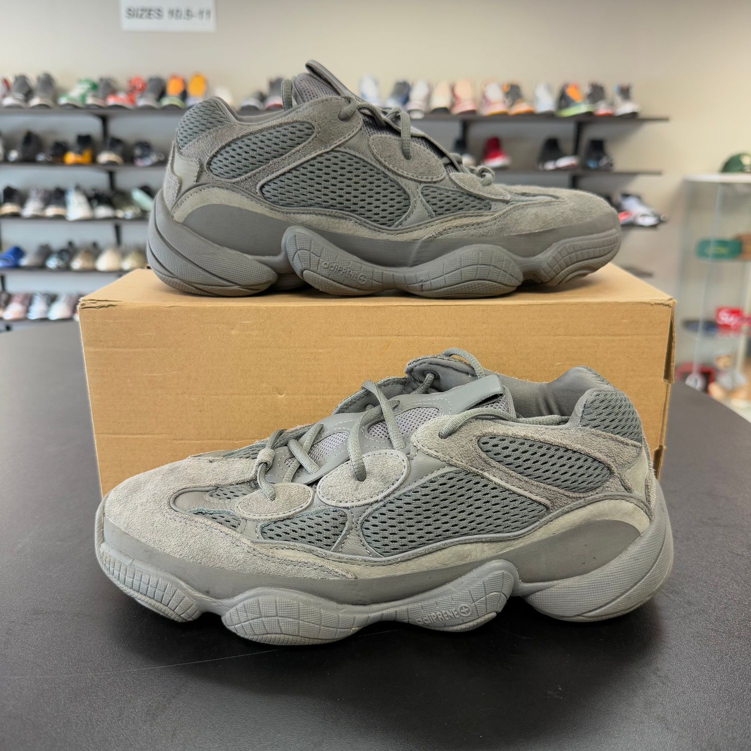 PO ADIDAS YEEZY 500 GRANITE SIZE 10