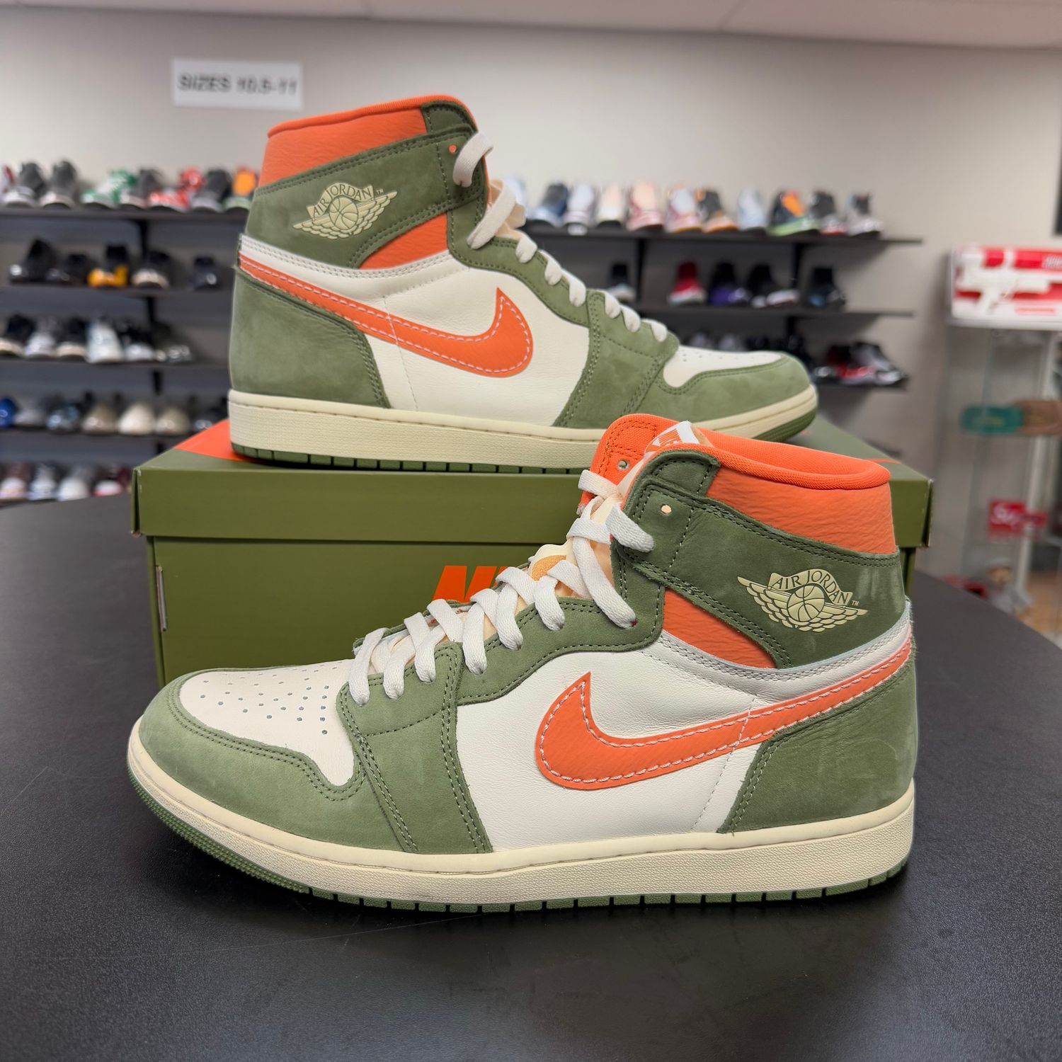 PO AIR JORDAN 1 CRAFT CELADON SIZE 12