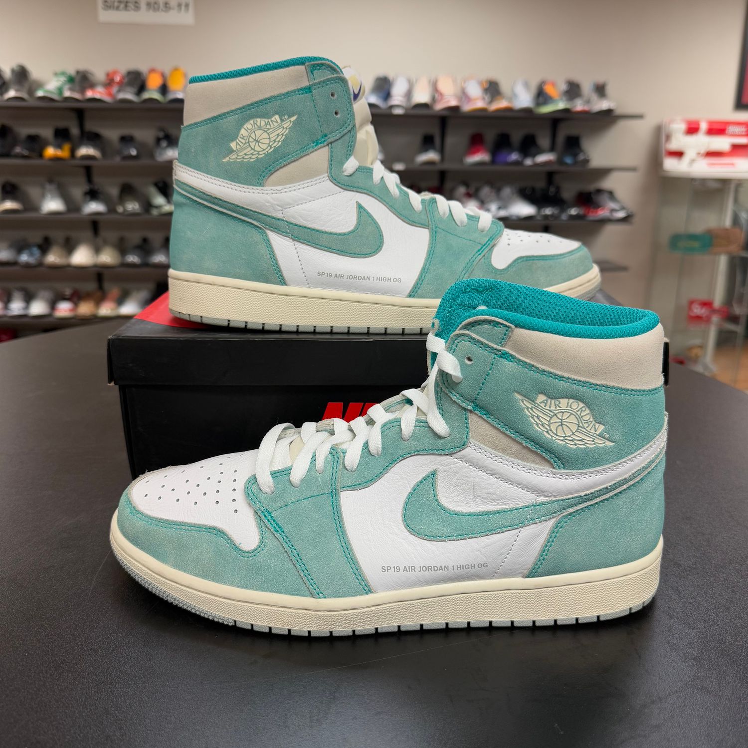 PO2 AIR JORDAN 1 TURBO GREEN SIZE 12