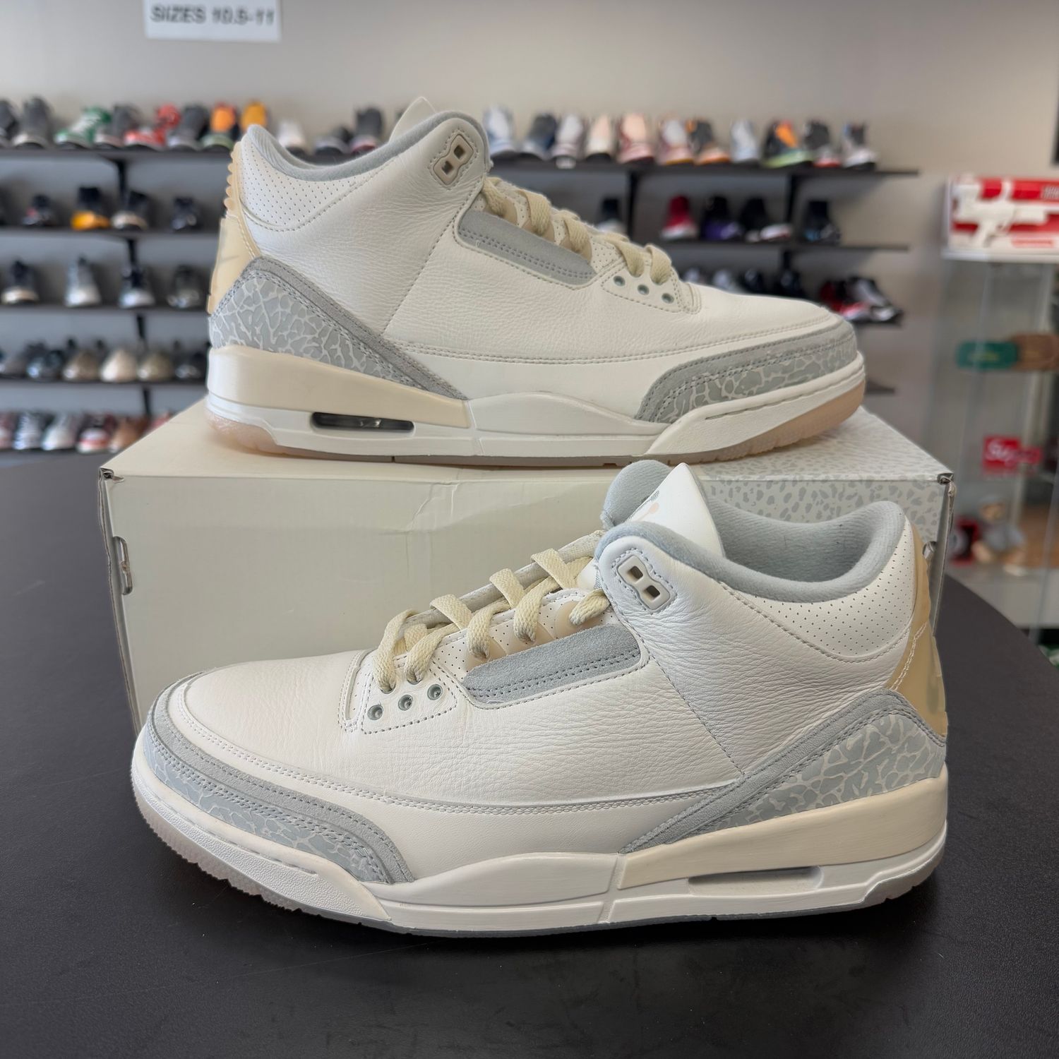 PO AIR JORDAN 3 CRAFT IVORY SIZE 11.5