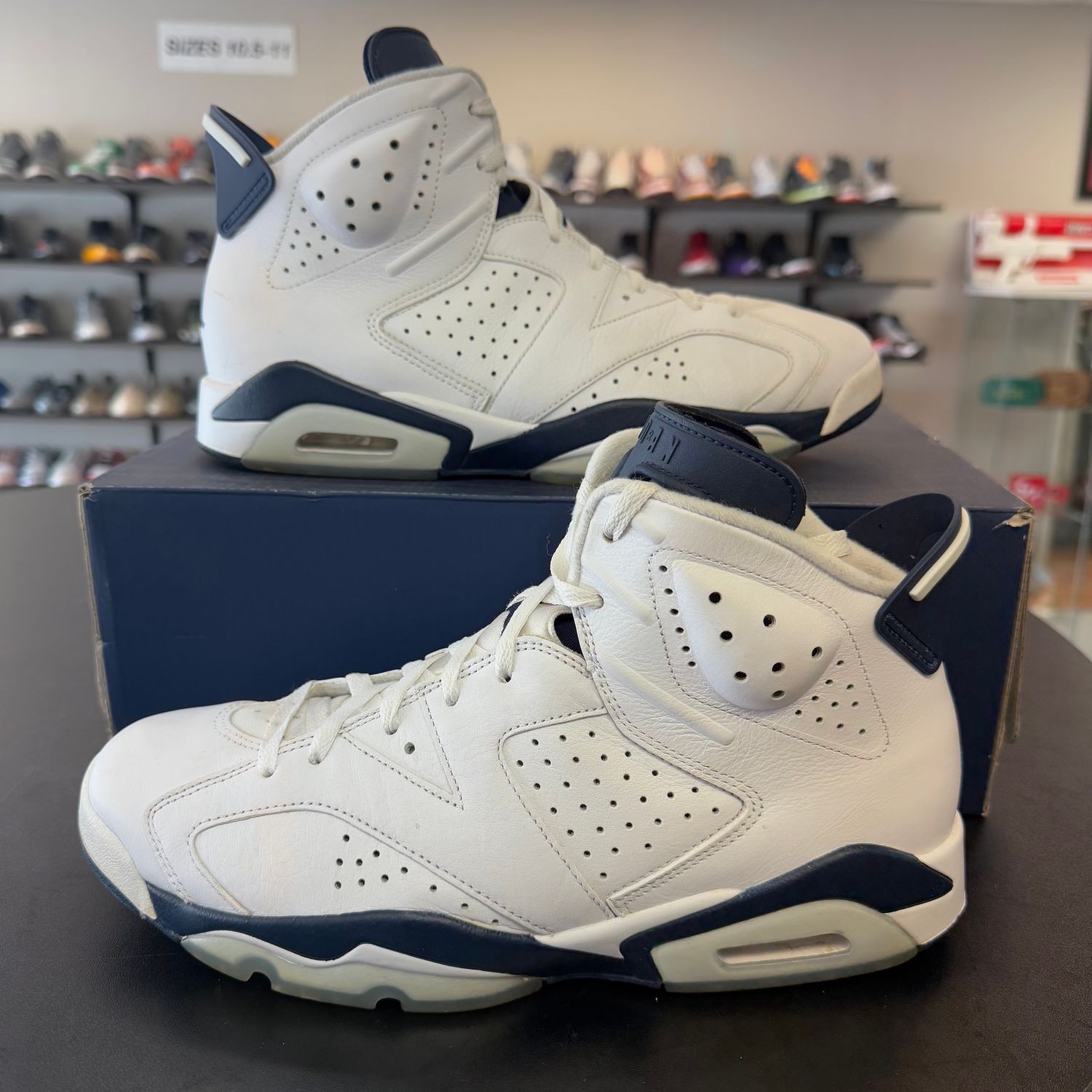 PO AIR JORDAN 6 MIDNIGHT NAVY SIZE 11.5