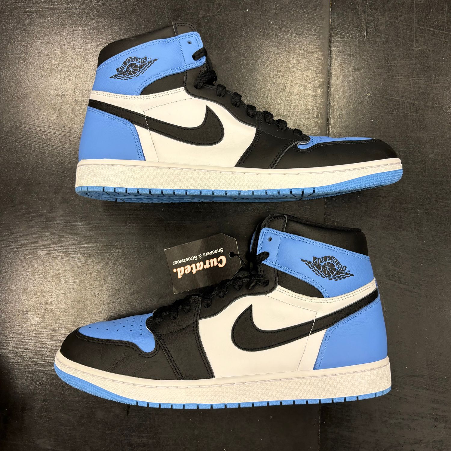 PO AIR JORDAN 1 UNC TOE SIZE 13