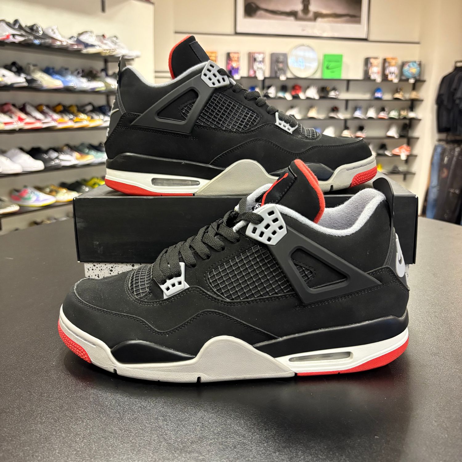 PO AIR JORDAN 4 BRED SIZE 12