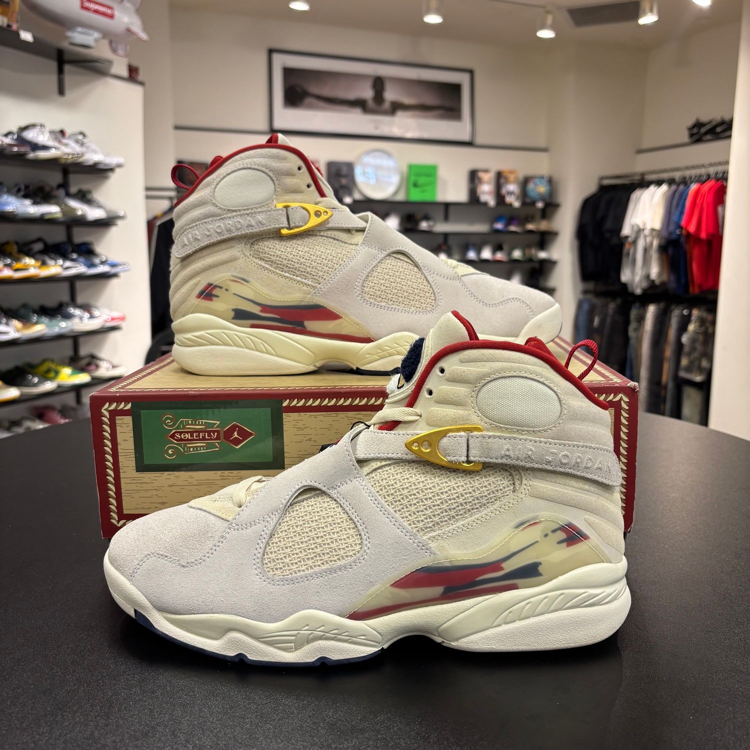 PO AIR JORDAN 8 SOLEFLY MI CASA ES SU CASA SIZE 11