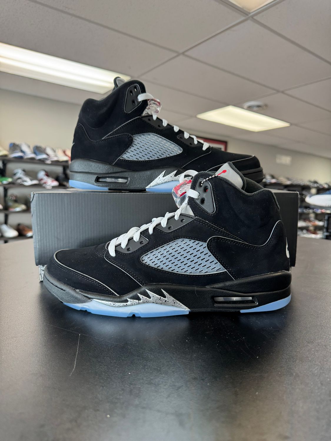 NEW AIR JORDAN 5 BLACK METALLIC REIMAGINED