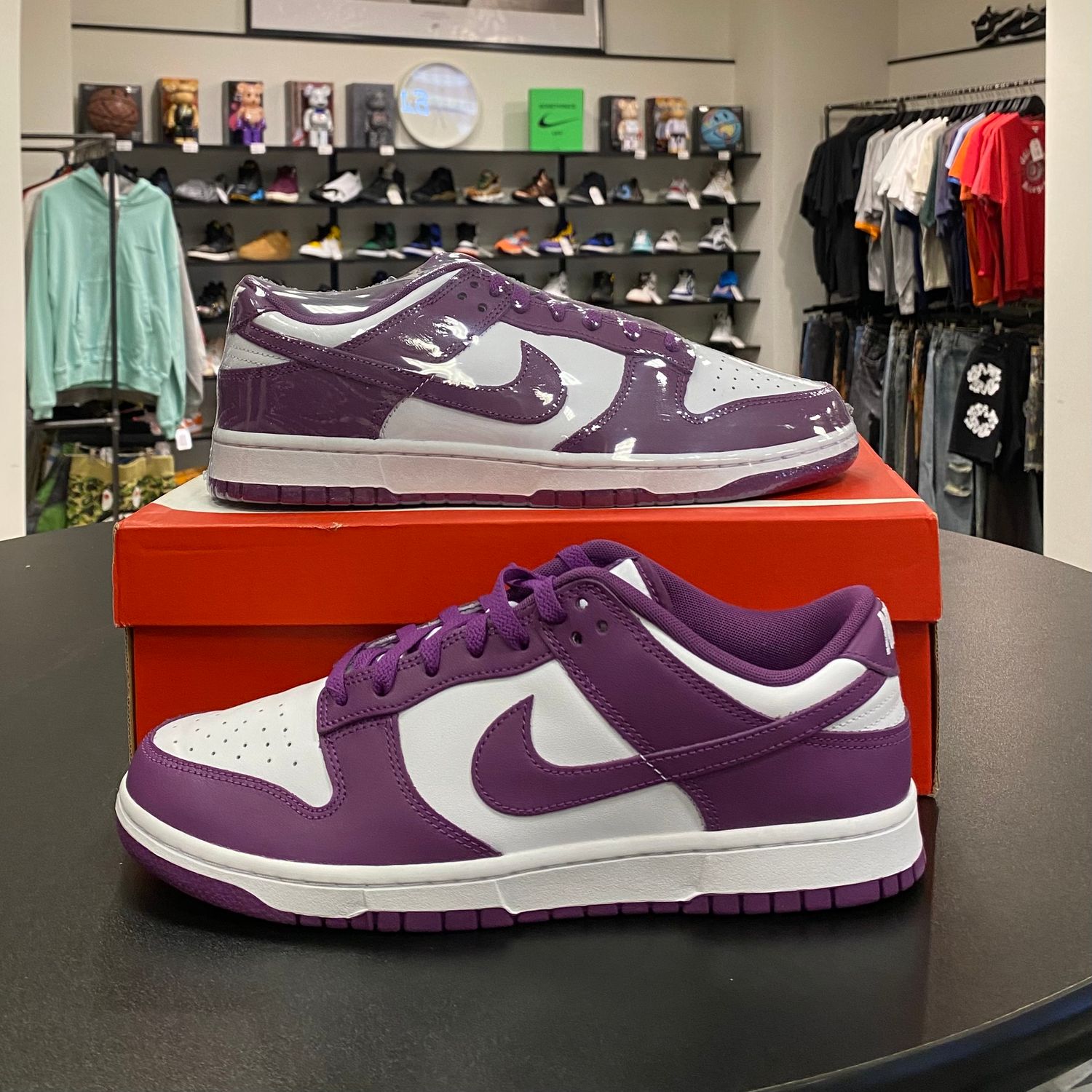 NEW NIKE DUNK LOW WHITE VIOTECH