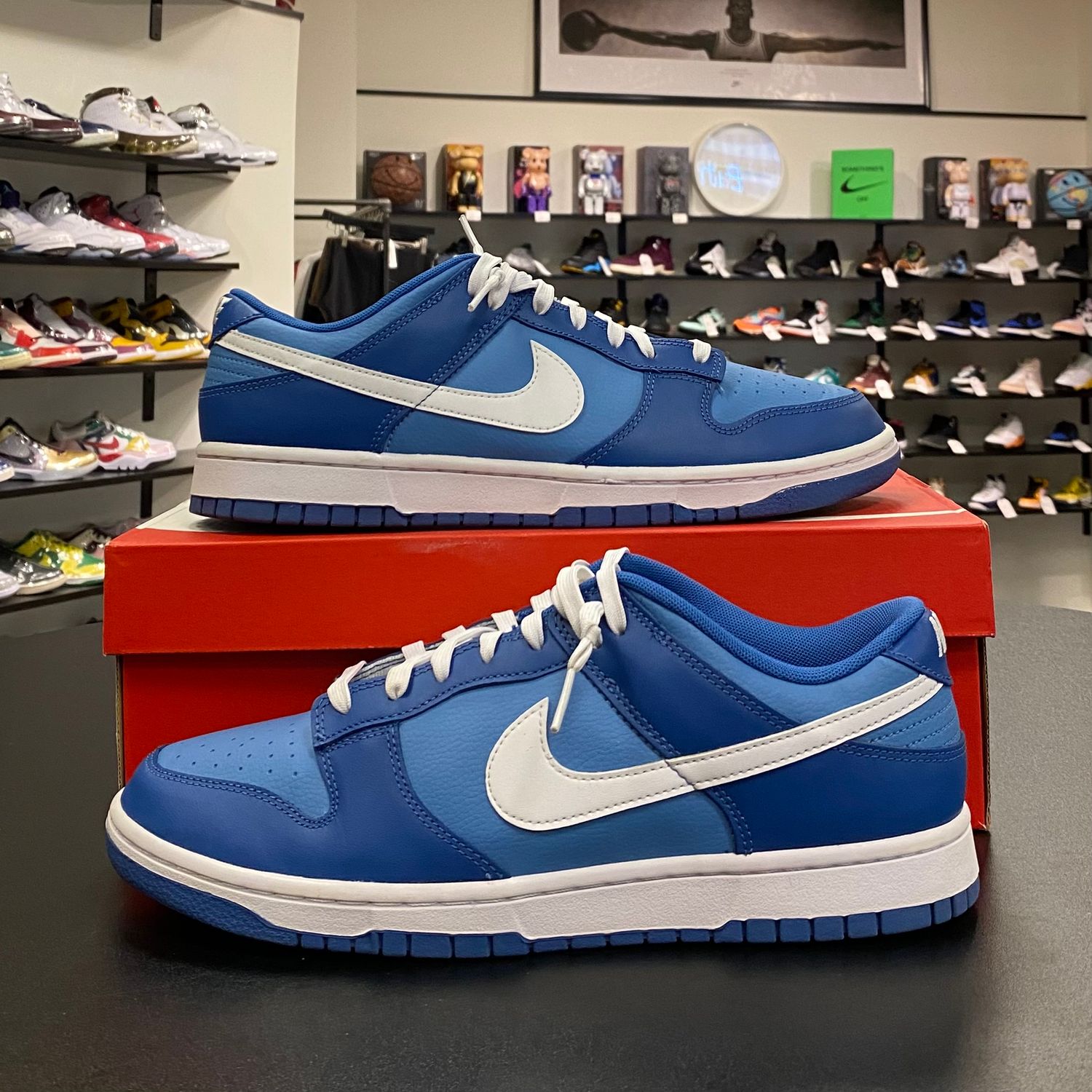 PO NIKE DUNK LOW DARK MARINA BLUE SIZE 11