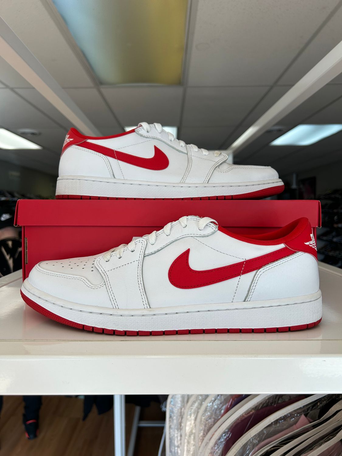 PO AIR JORDAN 1 LOW OG UNIVERSITY RED SIZE 12.5