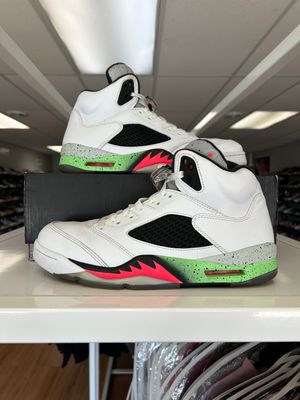 PO AIR JORDAN 5 POISON GREEN SIZE 9.5