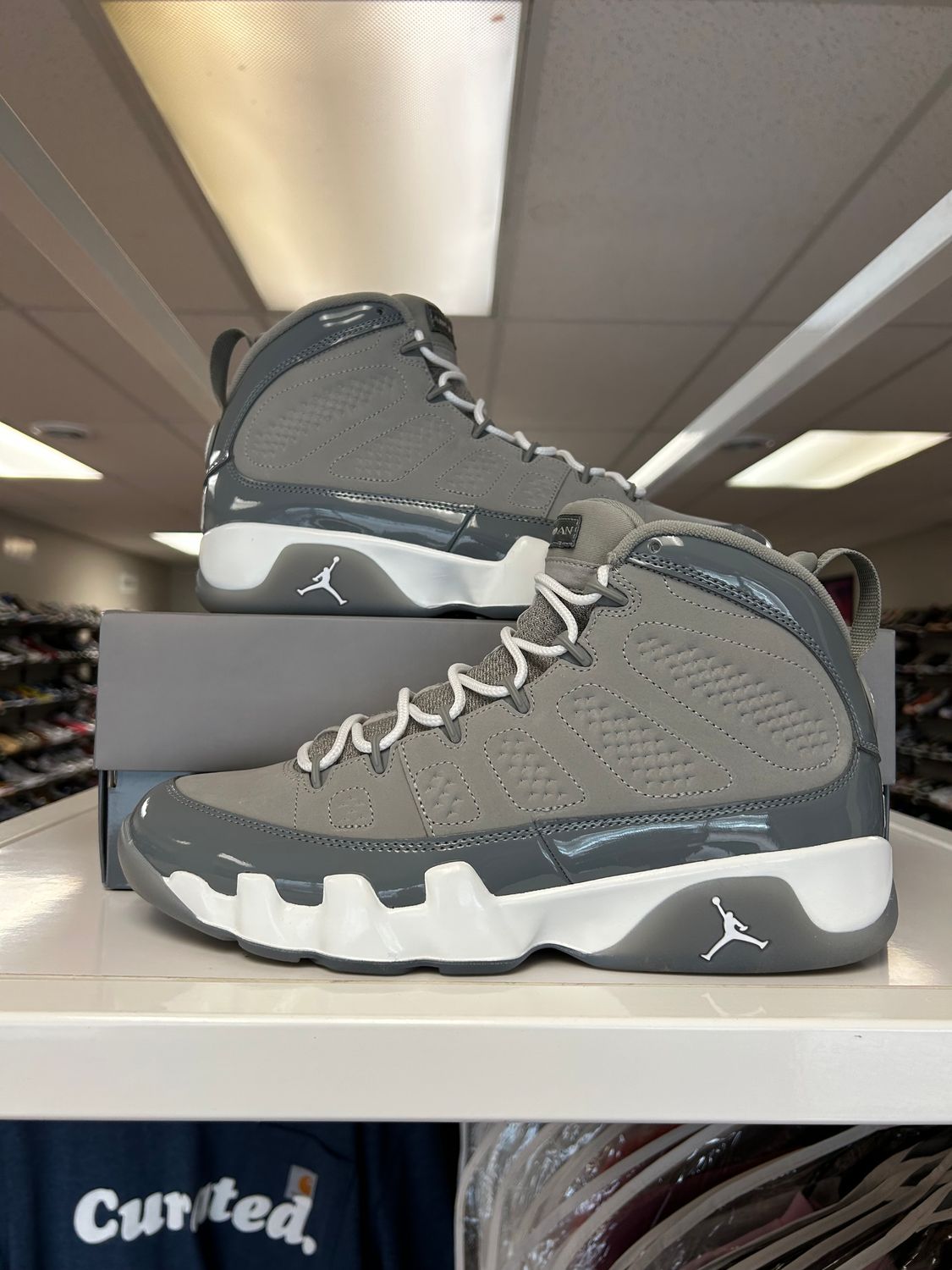 PO AIR JORDAN 9 COOL GREY (2025) SIZE 10