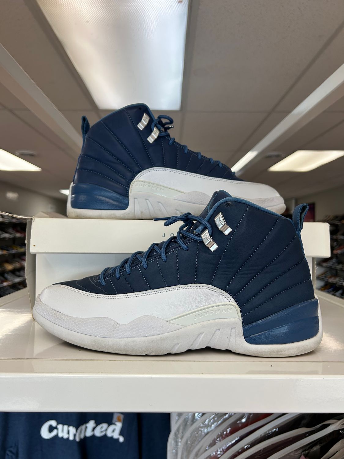 PO AIR JORDAN 12 INDIGO SIZE 11